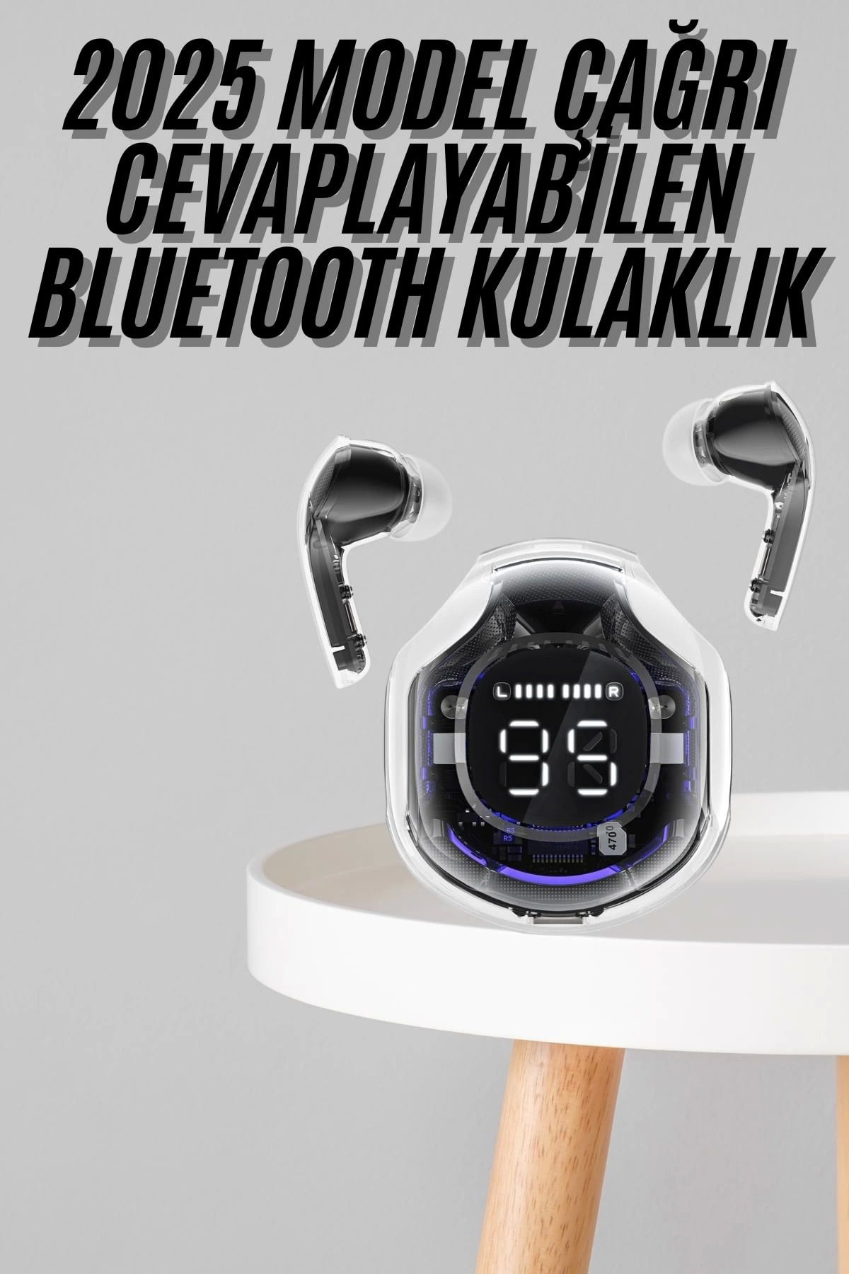 Heez Yeni Nesil Ultrapods Pro Bluetooth Kulaklık Extra Bass Yüksek Mikrofon Kalitesi