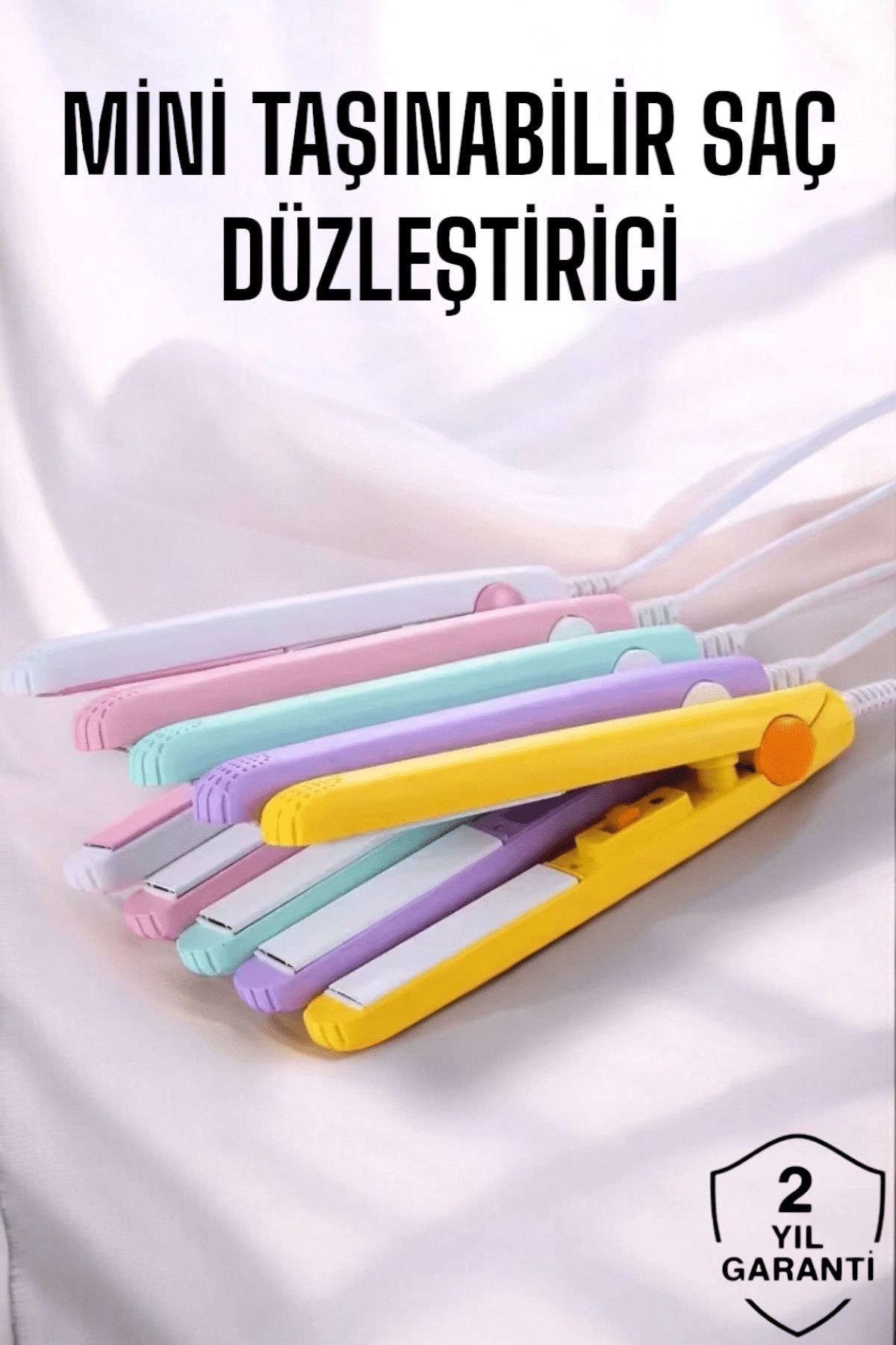 DENİZBİLİŞİM 180°C Isı Ve Uzun Süre Kalıcı Düzlük Sağlayan Mini Saç Düzleştirici