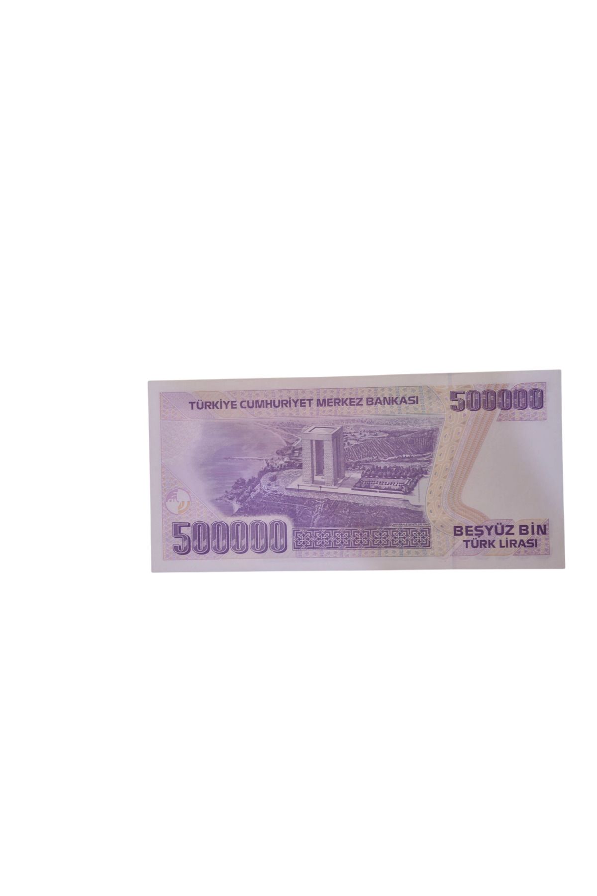 Koleksiyon 7.EMİSYON 500 BİN LİRA ÇİL