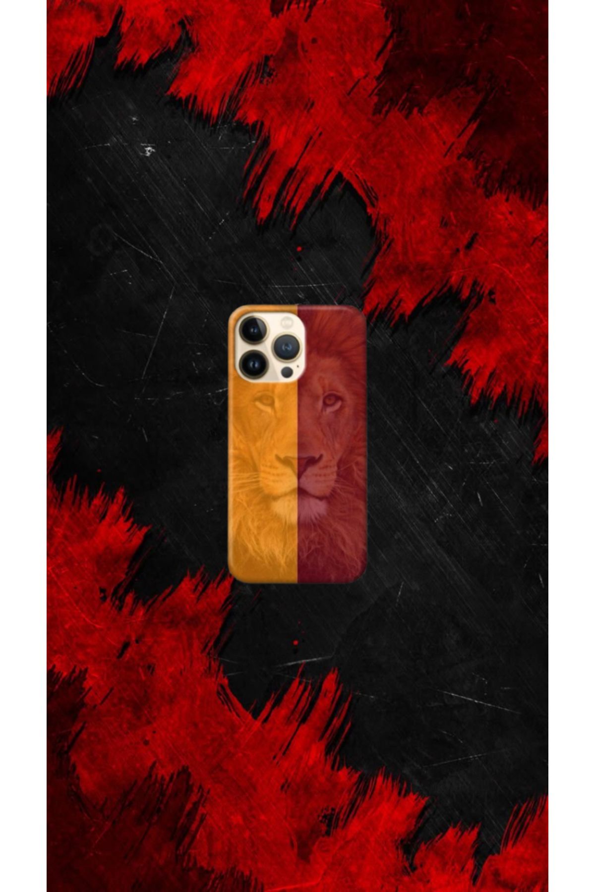cover shopp Aslan Desenli Kılıf Tasarımı-3 IP 16 Pro