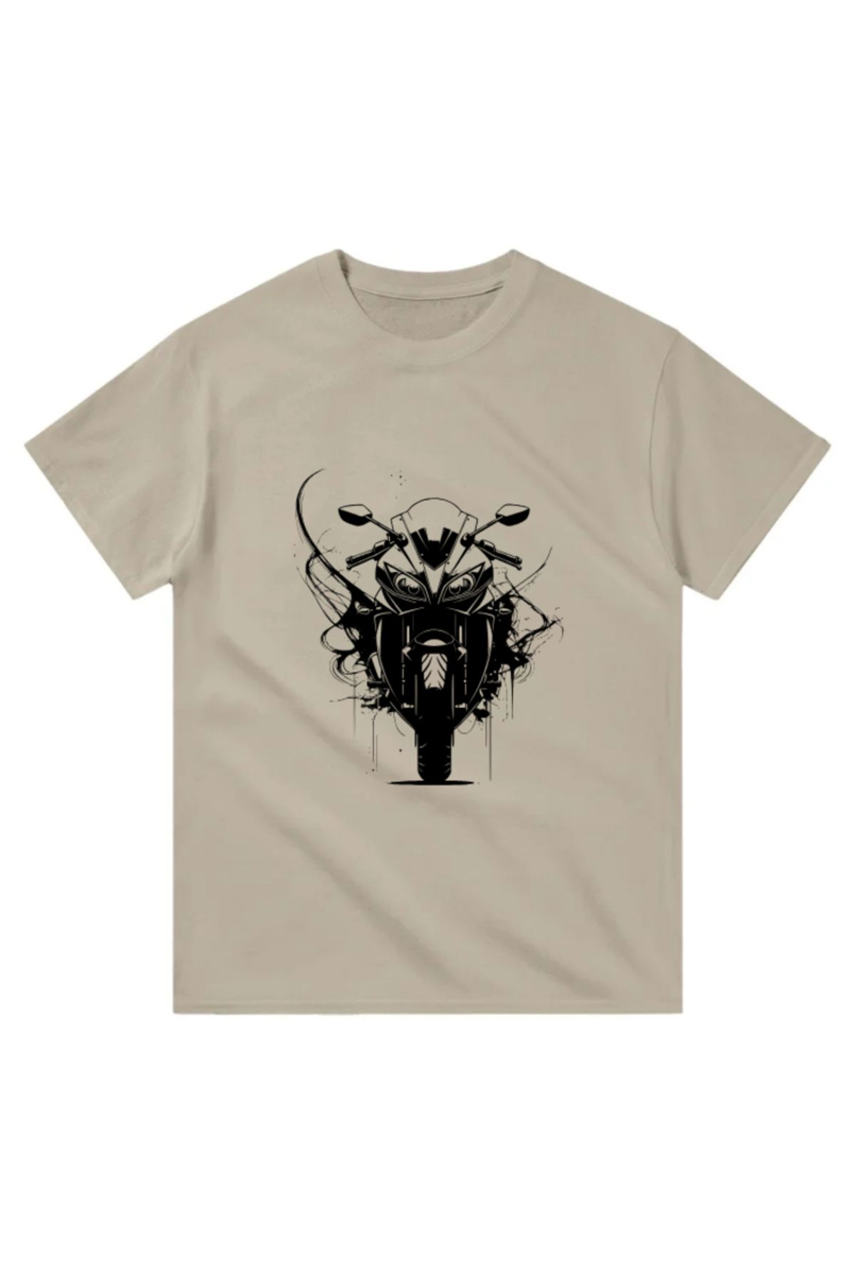 Yeta Motorcu Tişörtü - Motosiklet Desenli Tshirt