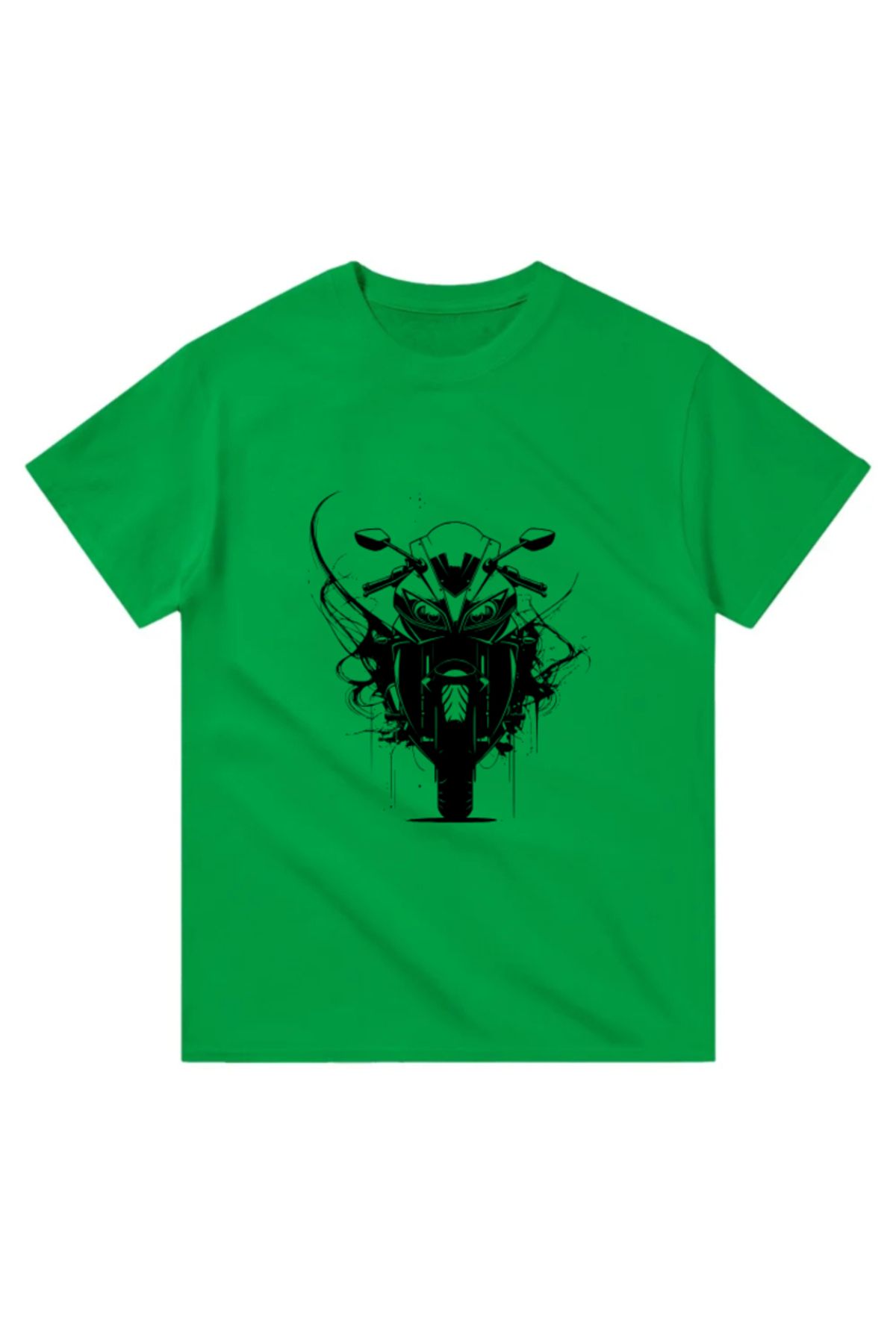 Yeta Motorcu Tişörtü - Motosiklet Desenli Tshirt