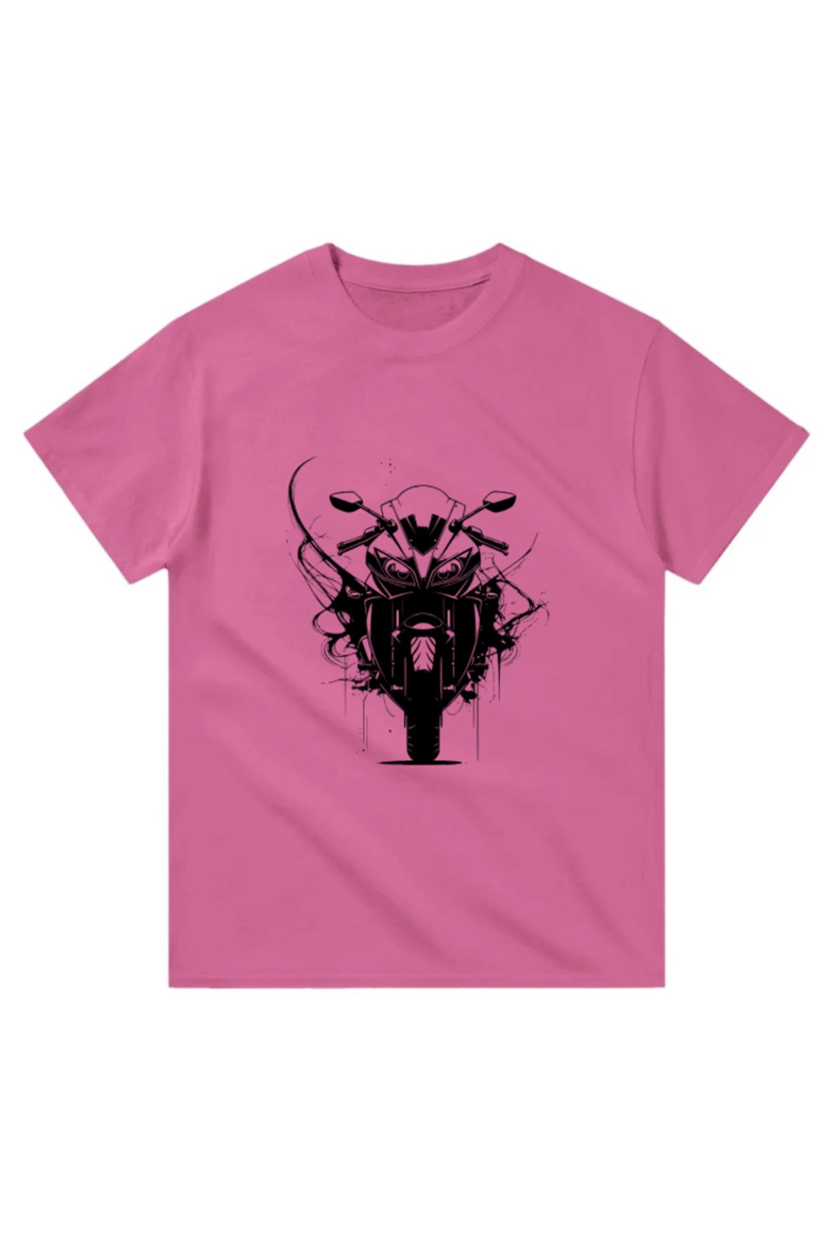 Yeta Motorcu Tişörtü - Motosiklet Desenli Tshirt