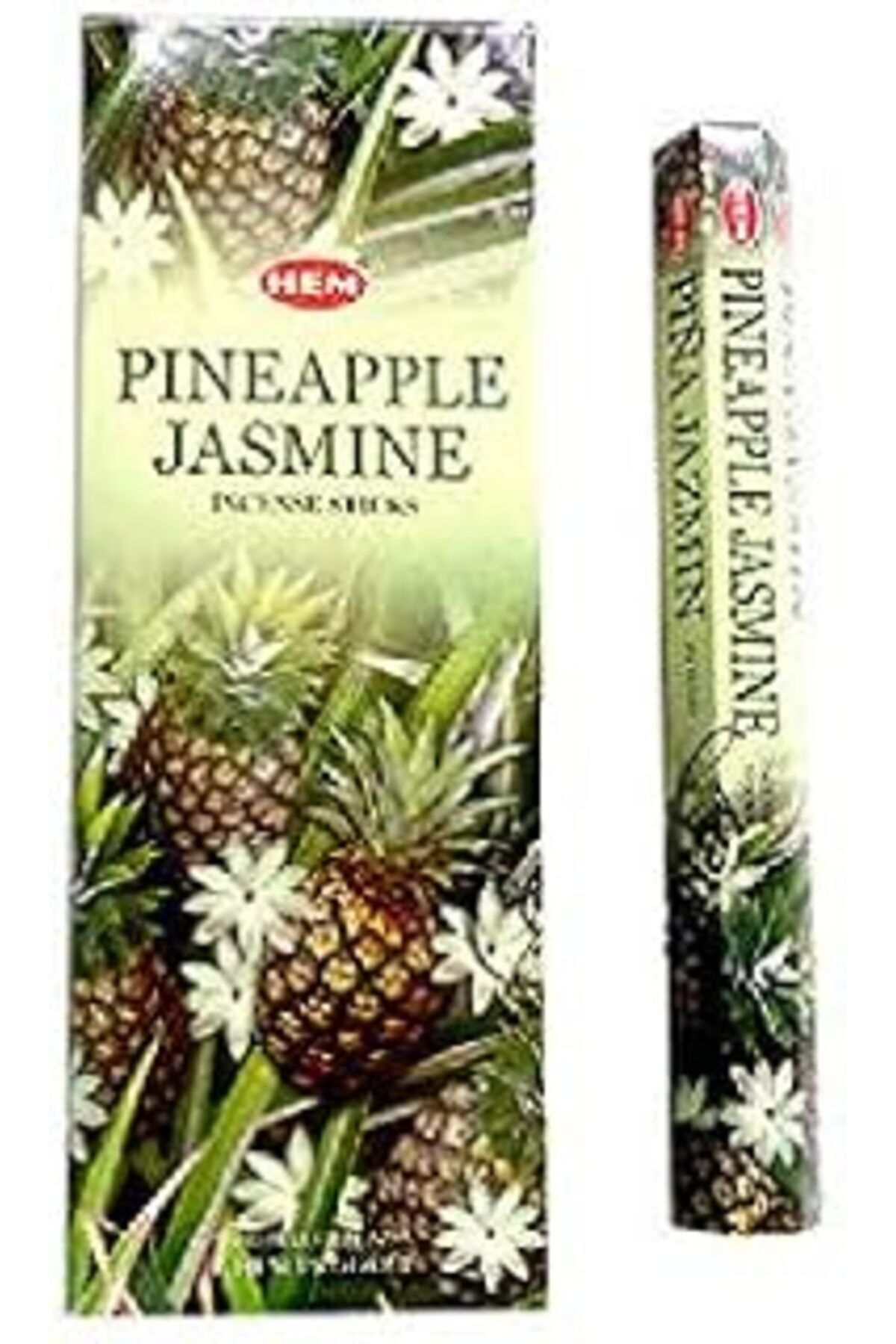 SerenityHaven Mnk Pineapple Jasmine Hexa Hem Tütsü-2 Paket 40 Adet