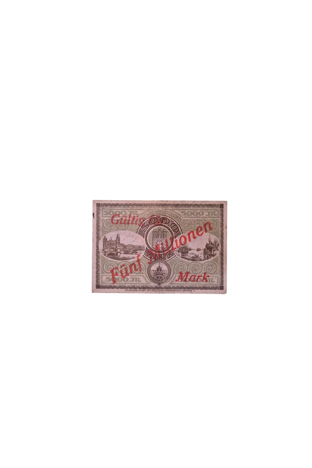 Koleksiyon 1925 YILI 5 BİN MARK