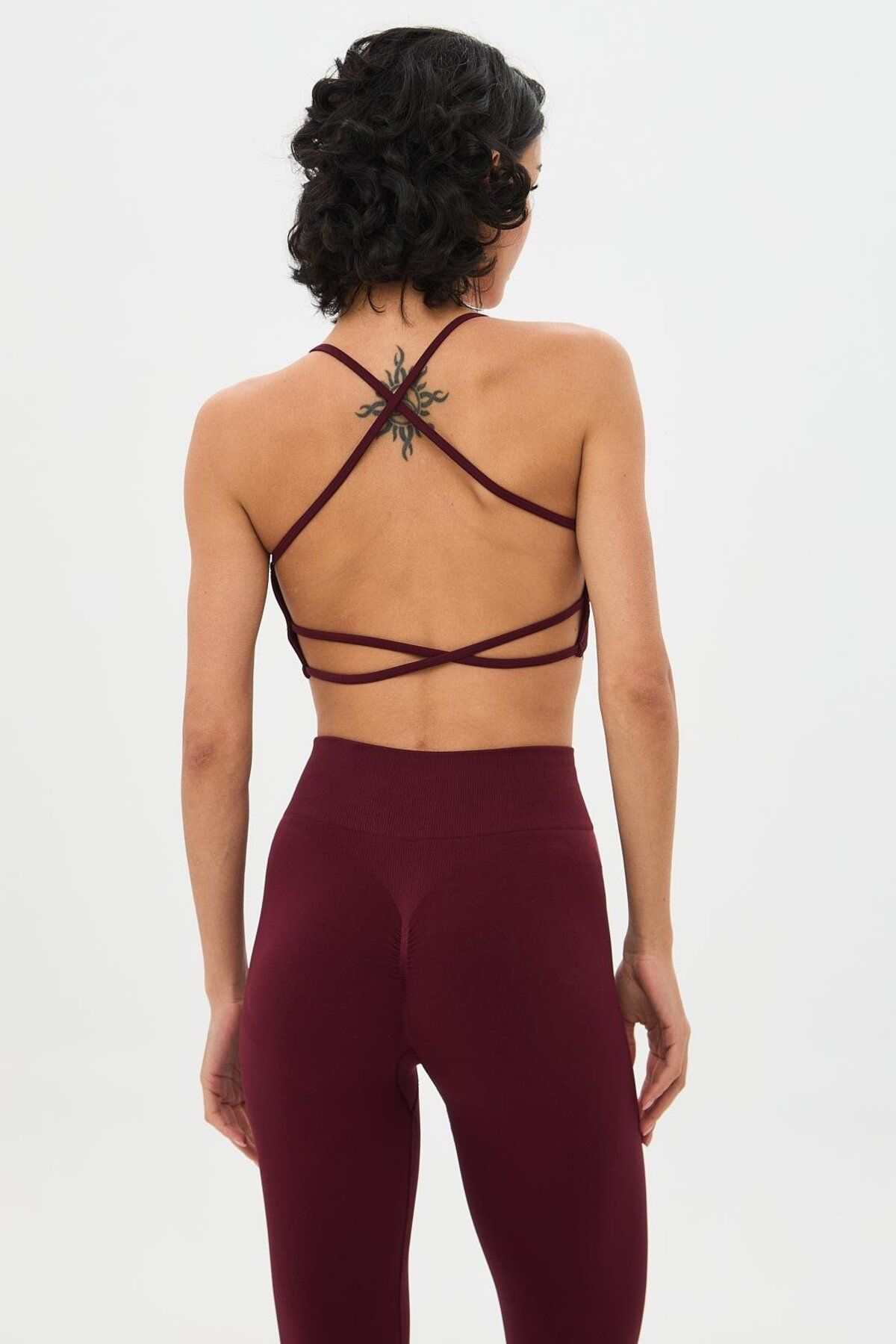 Oishii Sport Bra Bordo
