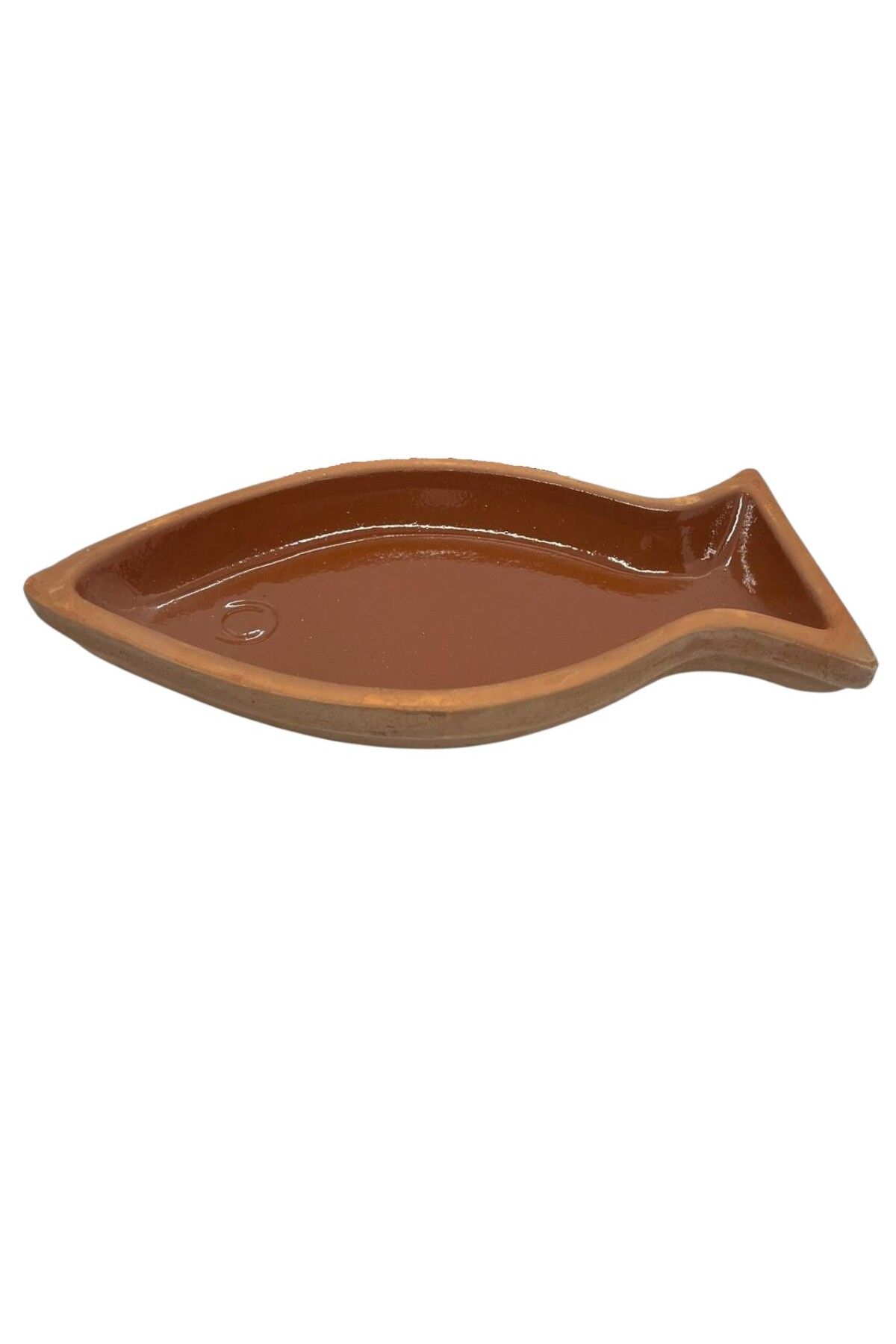 ARKHERA Kayık Güveç Balık , Sırlı Kayık Güveç Fırın Kase 30CM