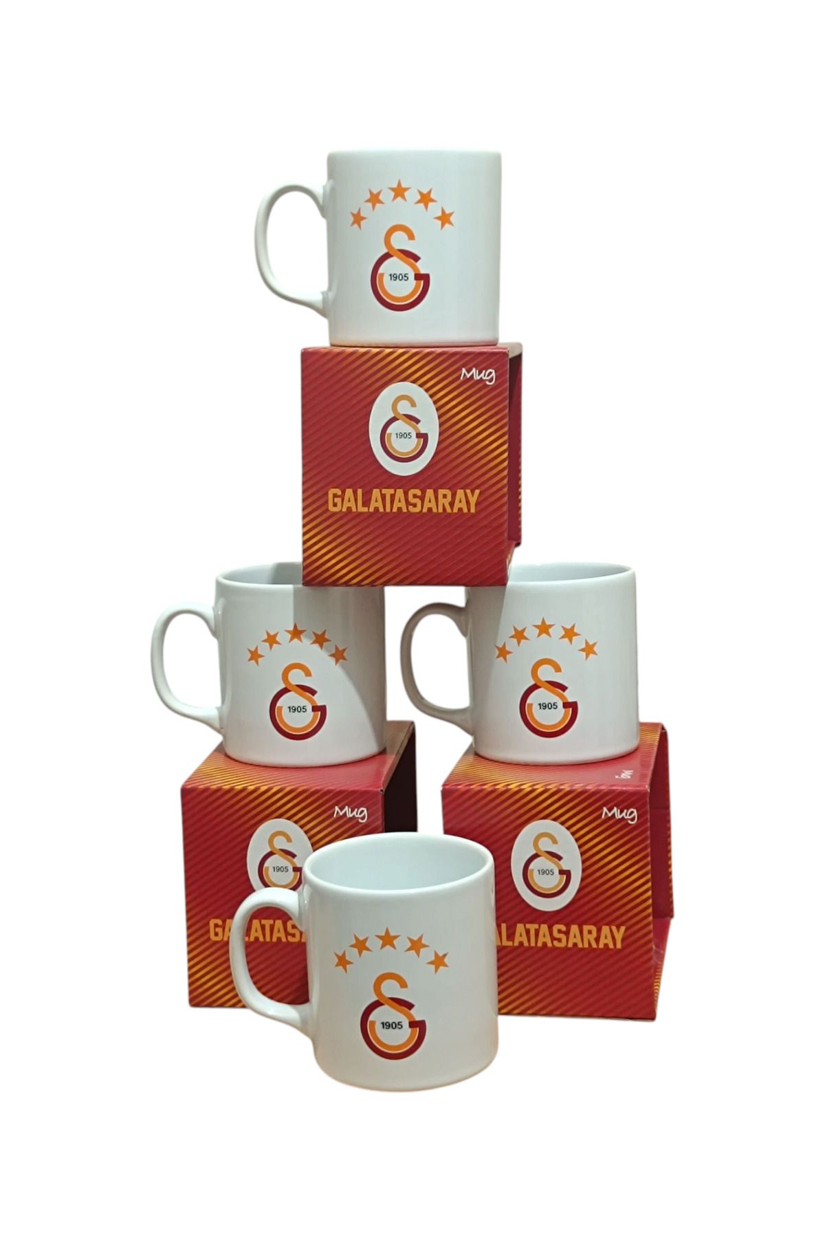 Galatasaray Yeni Sezon 25.Sampiyonluğa Özel Lisanslı 5 Yıldızlı Kupa Özel Basım
