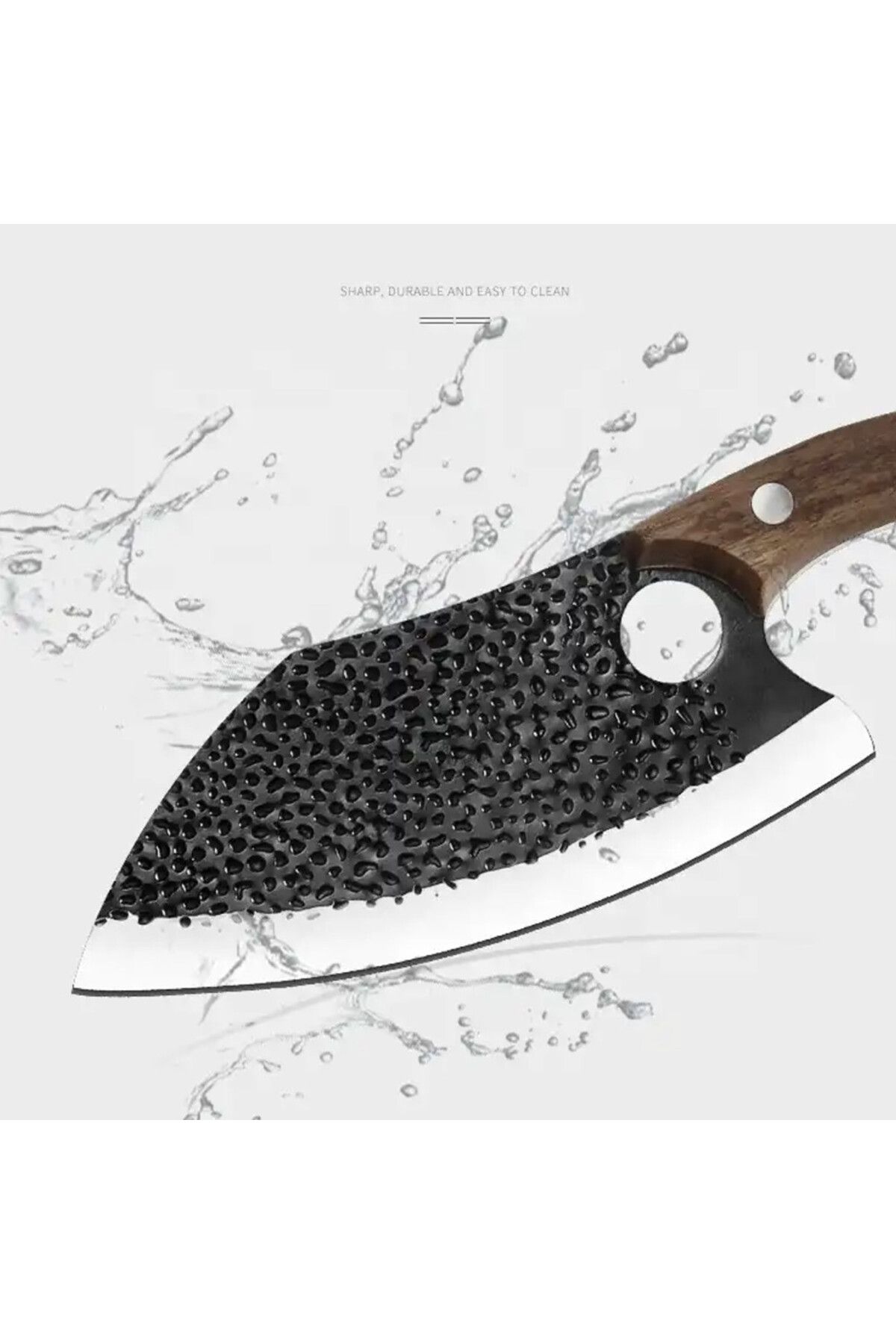 PUFO-Satâr de bucătărie Elite Hunt din oțel și mâner din lemn, 29 cm 3
