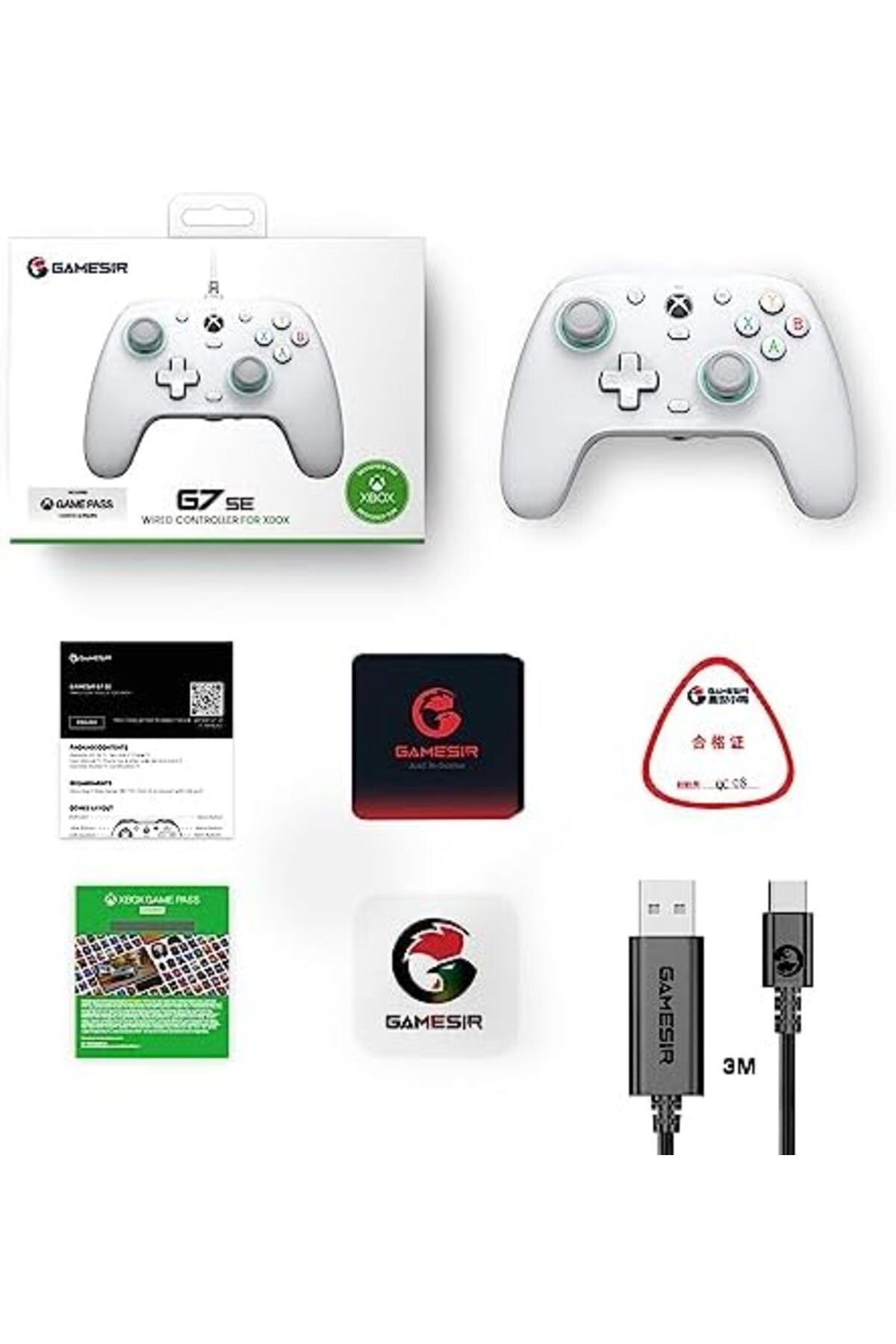 GameSir-G7 SE Wired Controller for Xbox Series X|S, Xbox One & Windows 10/11, Plug and Play Gaming G 7