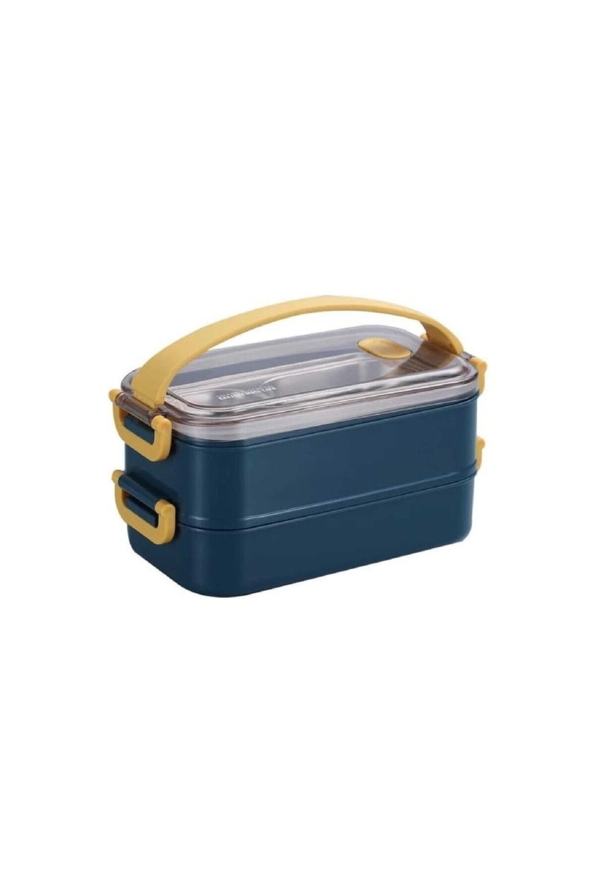 Vagonlife Paslanmaz Çelik Beslenme Kutusu Lunch Box 1400 Ml Xc-363 (Karışık Renk 1 Adet)