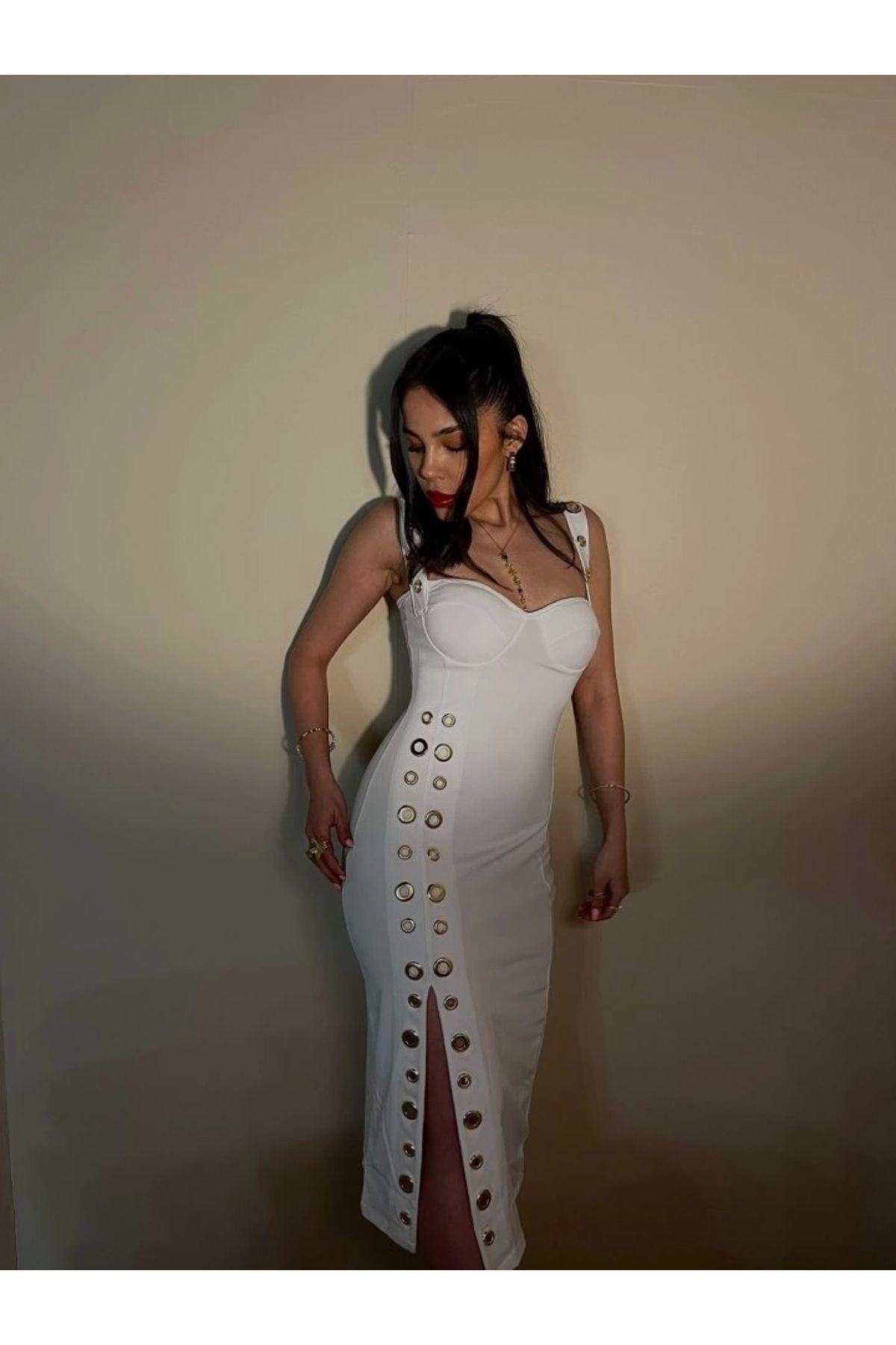 Butik KUŞ GÖZÜ ELBİSE