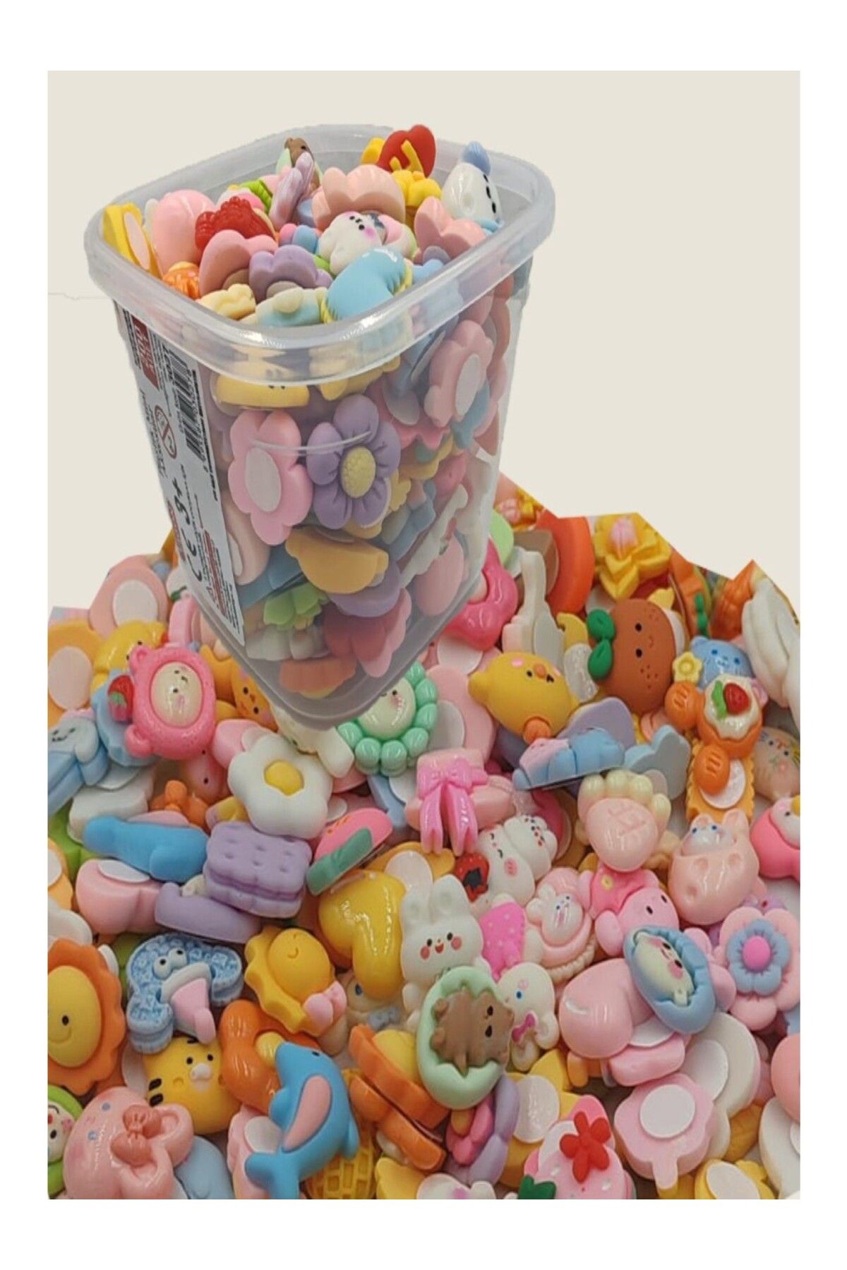 Vagon Plastik 3D Mini Aksesuar 200 Lü 3027