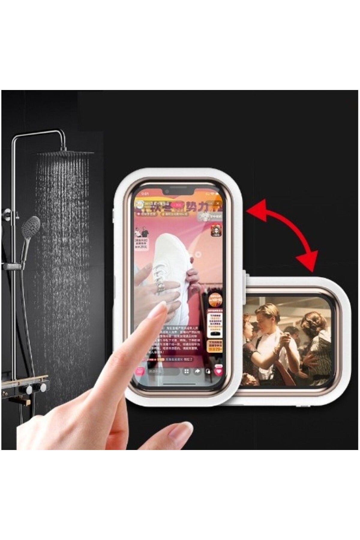 TTT Hareketli Su Geçirmez Telefon Tutucu Stand