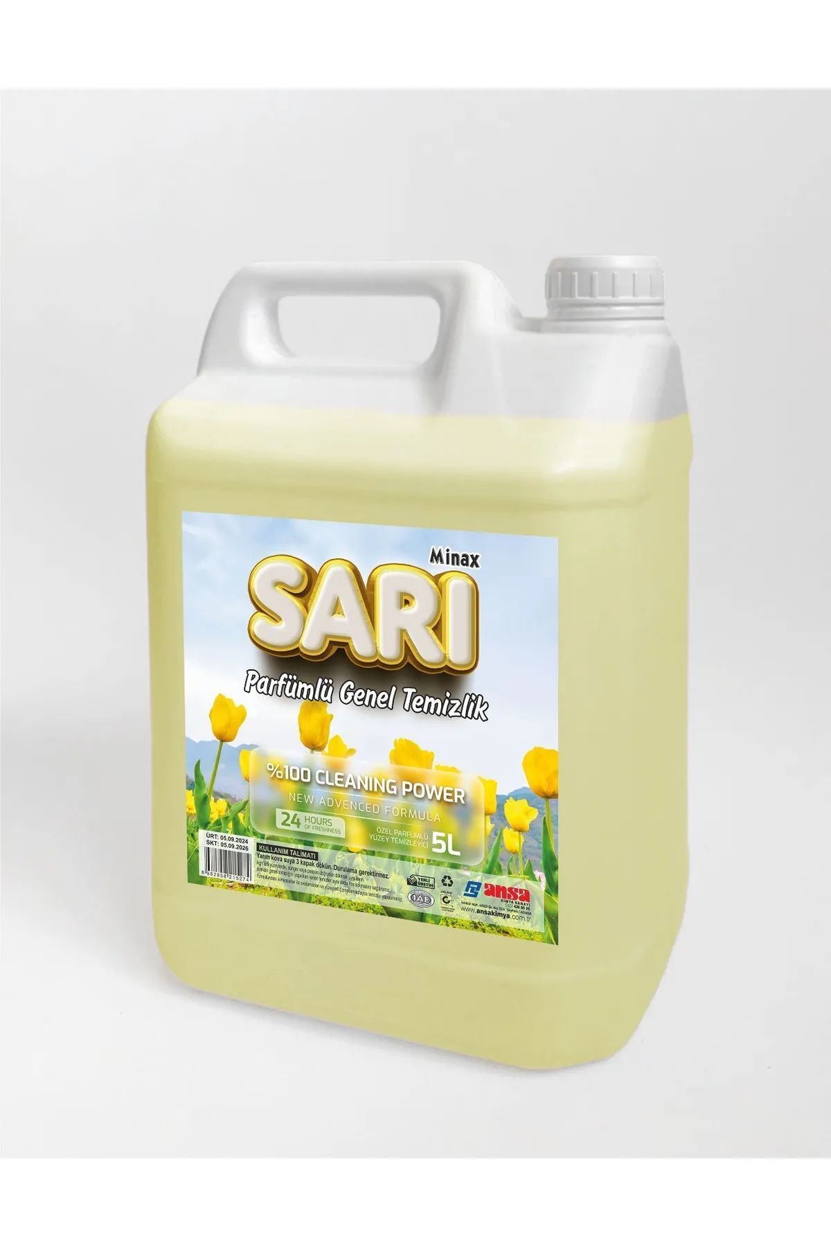 Minax Clean Toros Dağları Parfümlü Genel Yüzey Temizlik 5 L