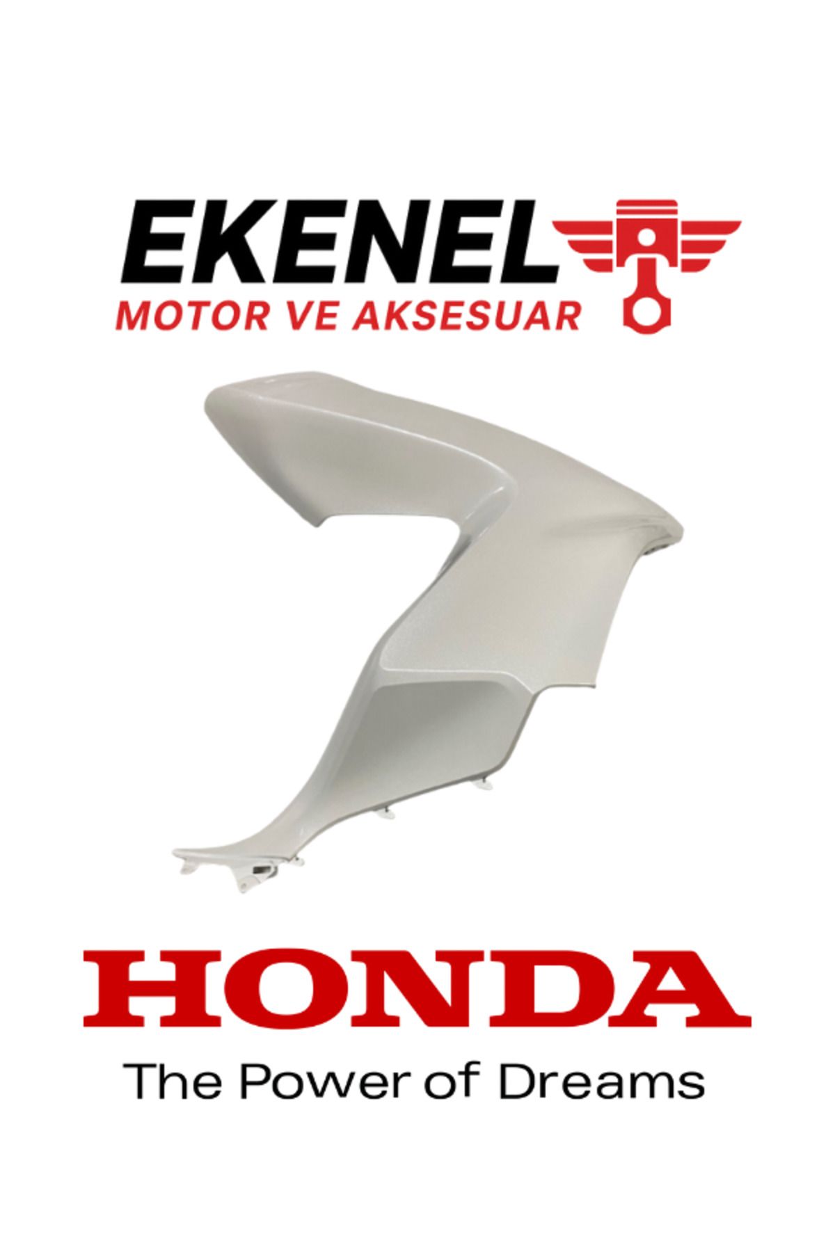 Honda PCX 125 (2018–2020) Sağ Grenaj Beyaz Orijinal