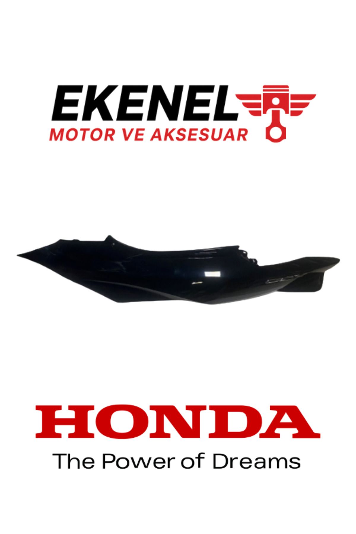 Honda PCX 125-150 Sele Altı Sol Kapak Siyah Orijinal