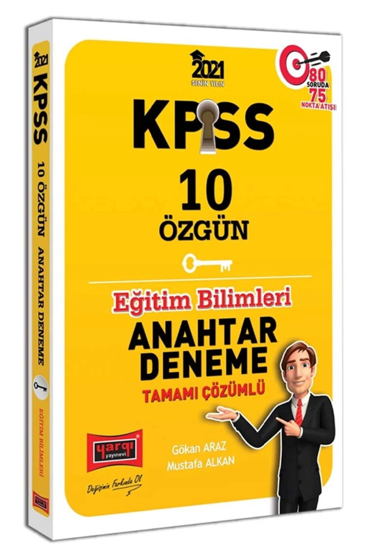 Altınpost Yayınları 2021 KPSS Eğitim Bilimleri Tamamı Çözümlü 10 Özgün Anahtar Deneme