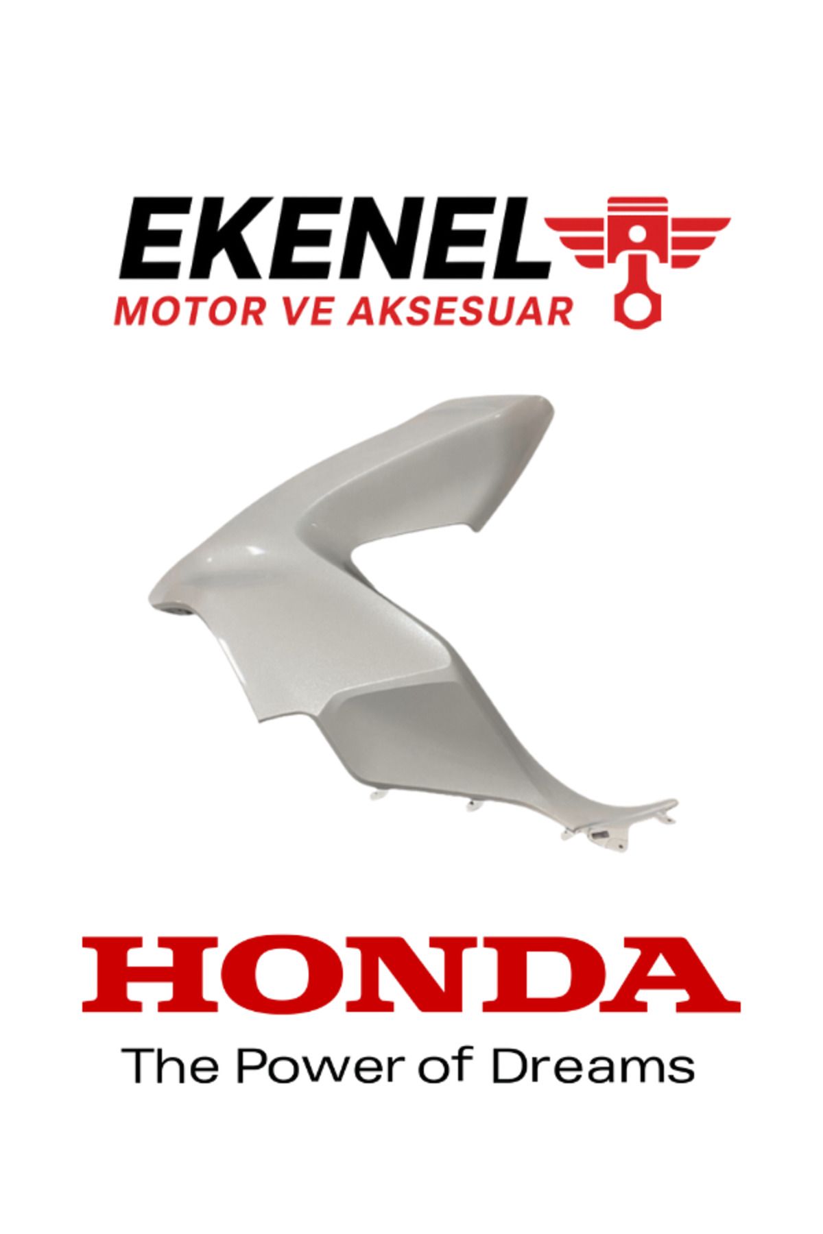 Honda PCX 125 (2018–2020) Sol Grenaj Beyaz Orijinal