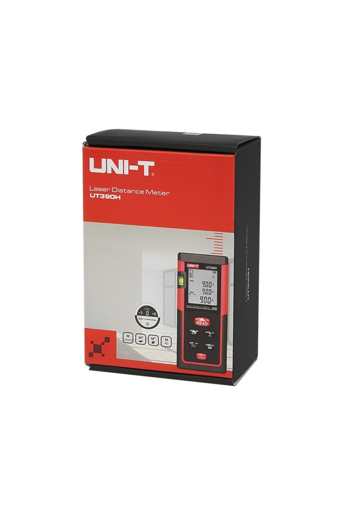 Blow-Laser Rangefinder Blow with LED Display, Built-in Bubble, Automatic Calibration, 50m Range 3