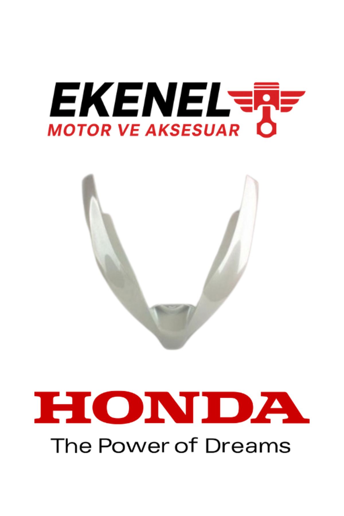 Honda PCX 125 (2018–2020) Far Üstü V Parça Beyaz Orijinal