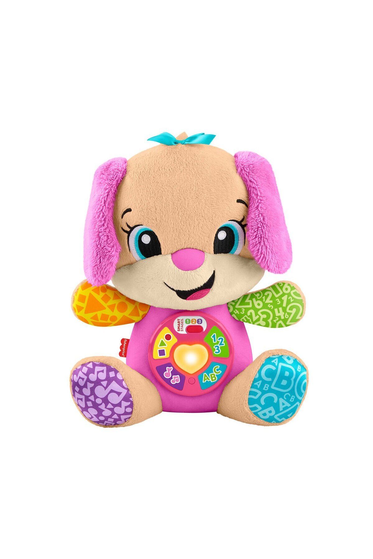FABBA TOYS JFD34 Fish-er Pri-ce Eğtici Köpekçiğin Kız Kardeşi-Yaşa Göre Gelişim