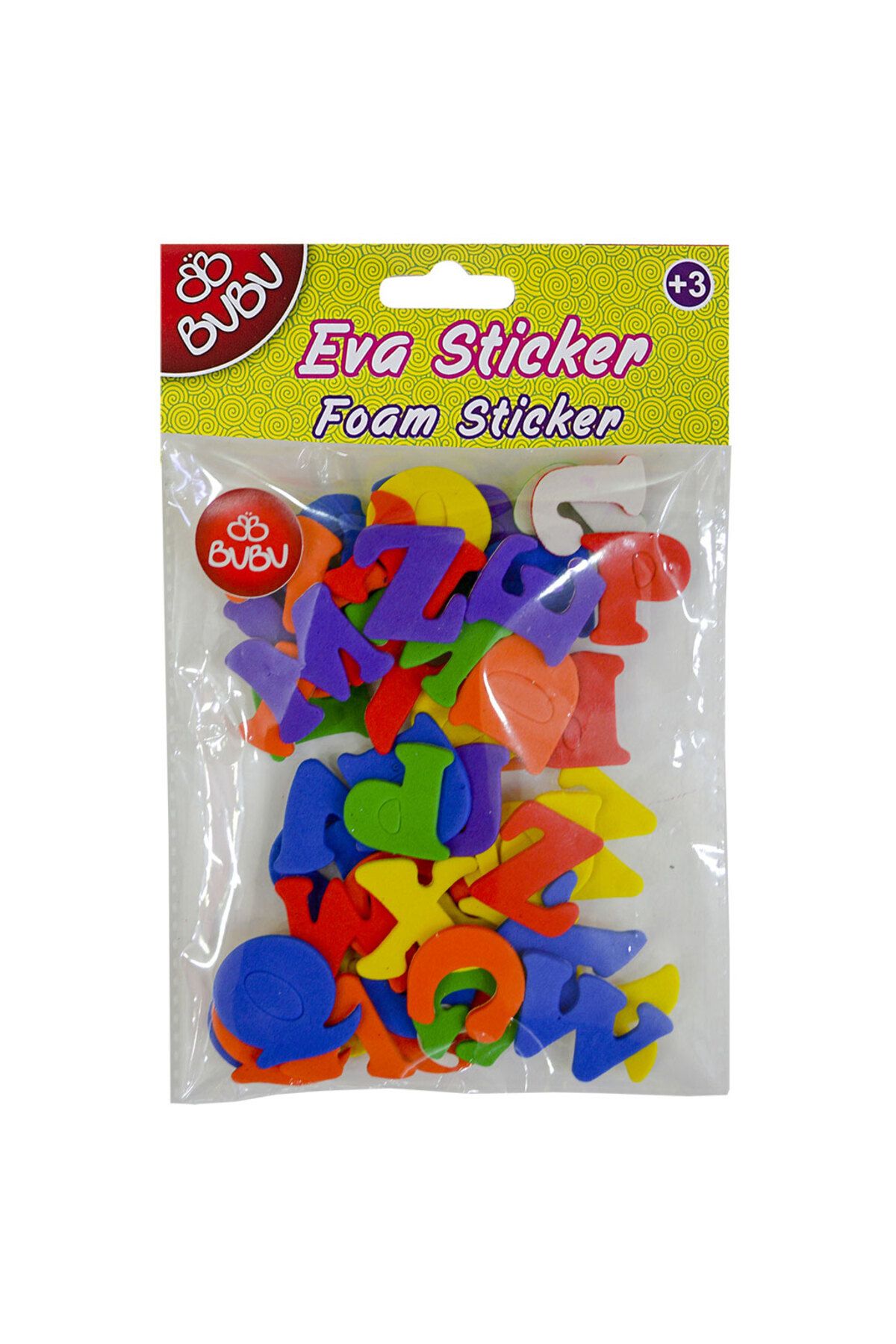 Bubu Bu-Bu Eva Harf Sticker 28 Gram 00048
