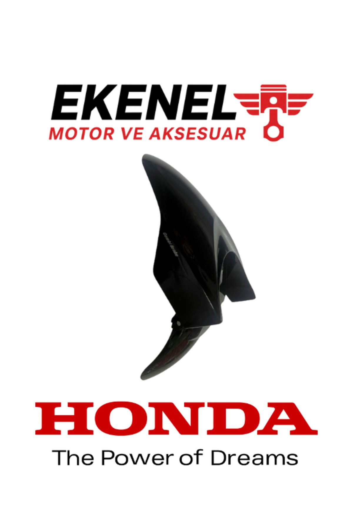 Honda PCX 125 (2018–2020) Ön Çamurluk Siyah Orijinal
