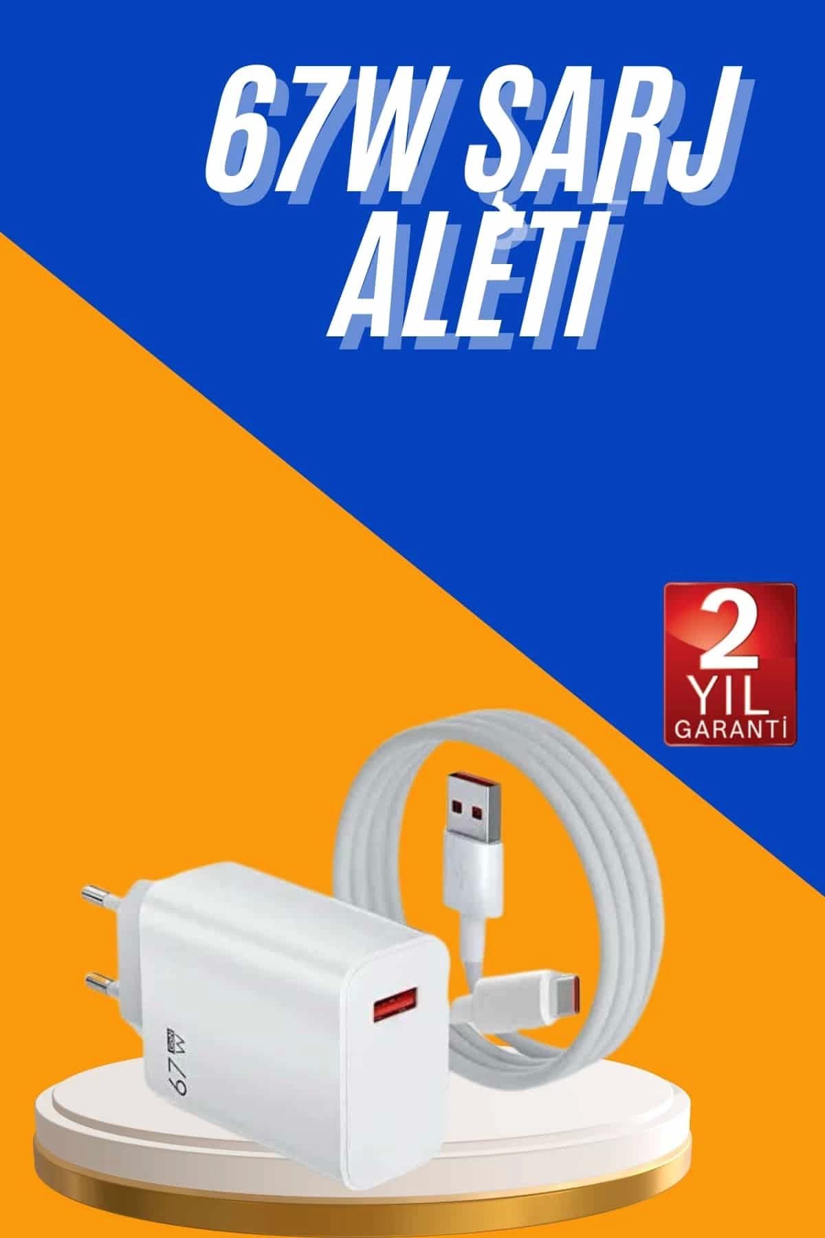 ÖYKÜ VE YİĞİT 67W Hızlı Şarj Yüksek Voltaj Korumalı Type C Şarj Adaptörü