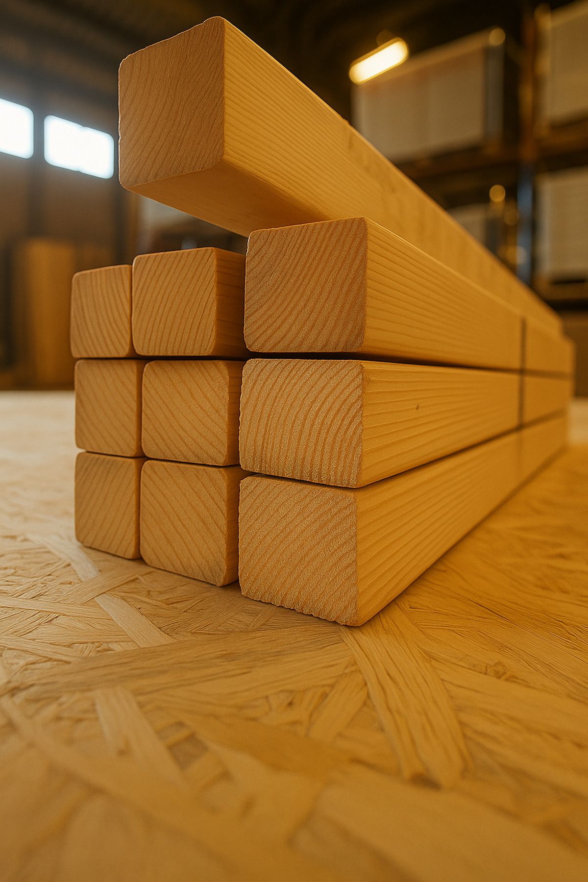 AĞAÇ Silinmiş Ahşap Çam Kereste 5x5x100 Cm