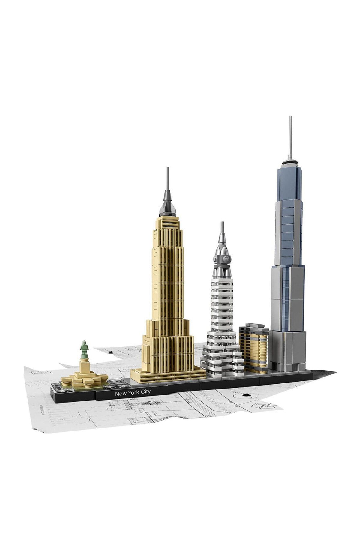 LEGO-® Architecture New York City 21028 - مجموعة بناء قابلة للتجميع للبالغين (598 قطعة) 3
