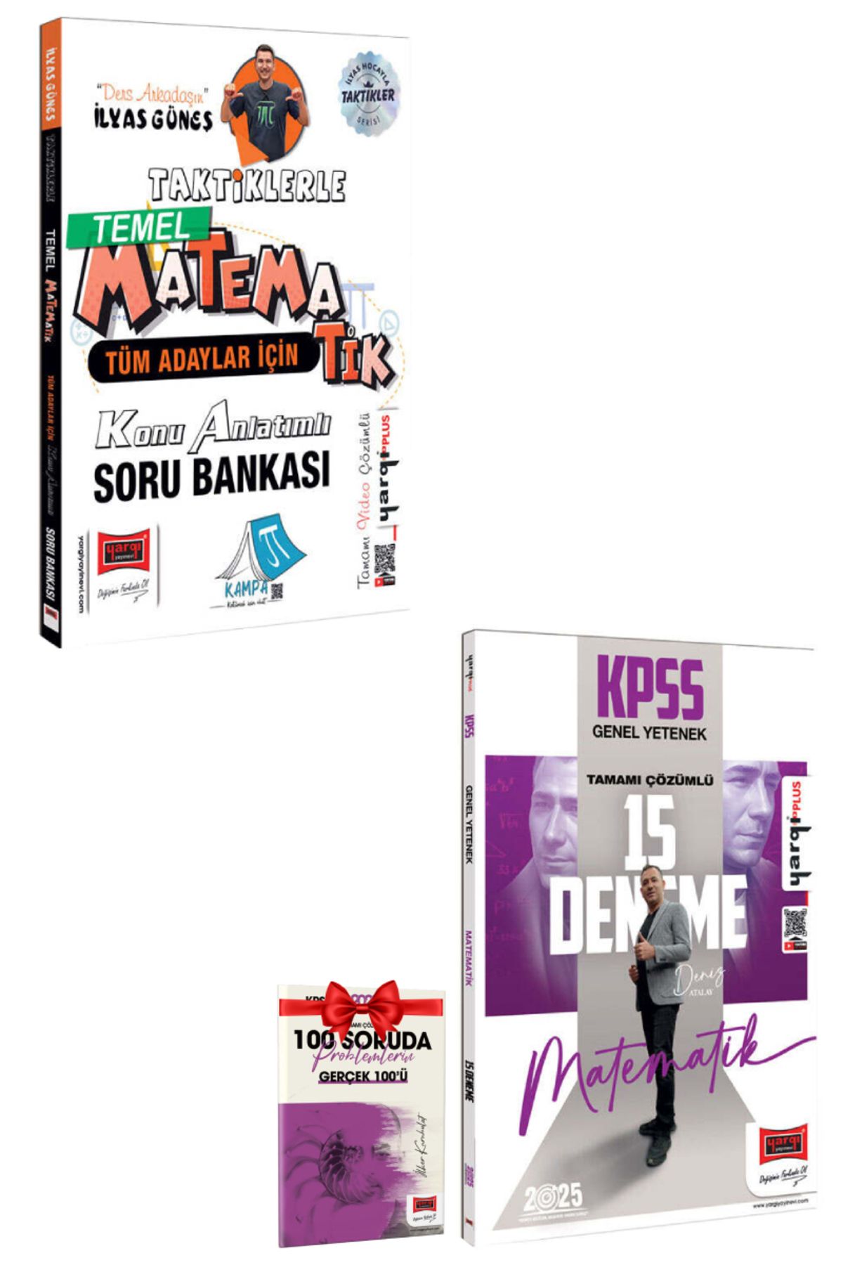 Yargı Yayınları Taktiklerle Temel Matematik Konu Anlatımlı Soru Bankası İlyas Güneş+KPSS Matematik Deneme