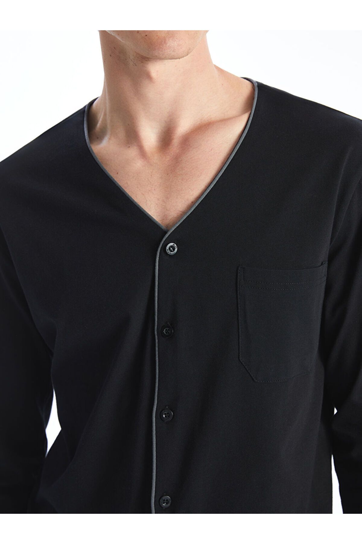LC Waikiki-New Season Standard Fit Men's Pajama Set - S58143Z8 3