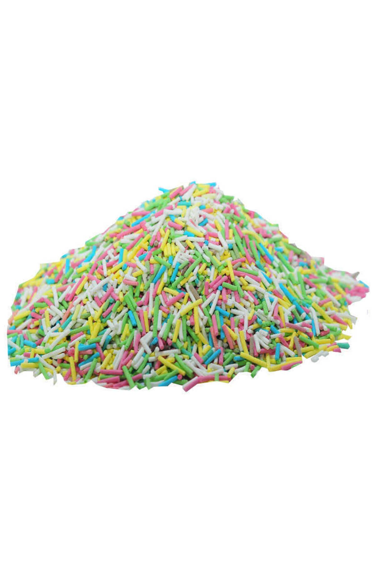 Modafiks Pasta Süsü Granül Şekeri Karışık Renk 40 Gr Paket