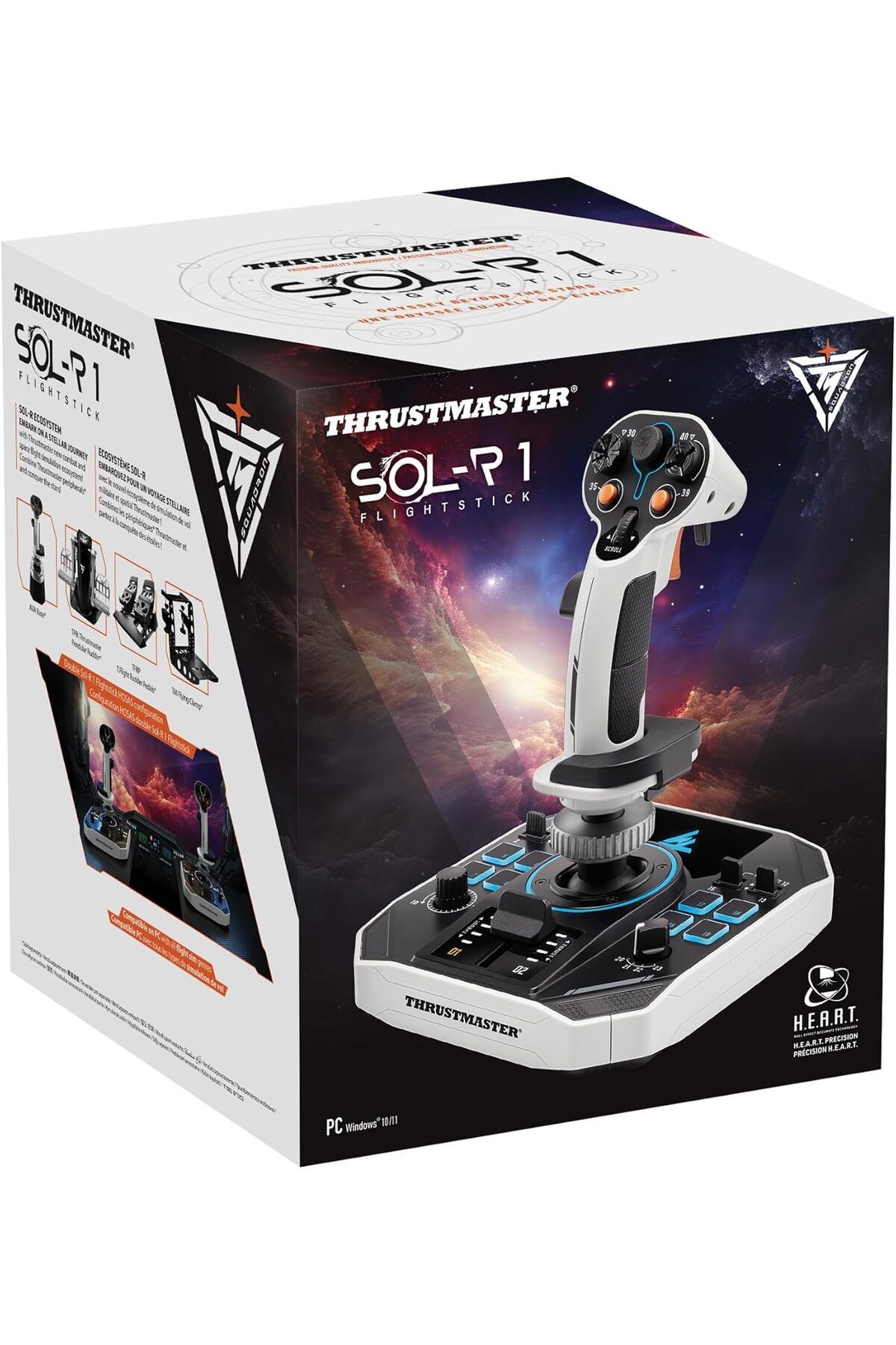 Thrustmaster-Sol-R1 Flight Joystick with 44 Buttons & Hall Effect Tech for Precise Space Simulation 8