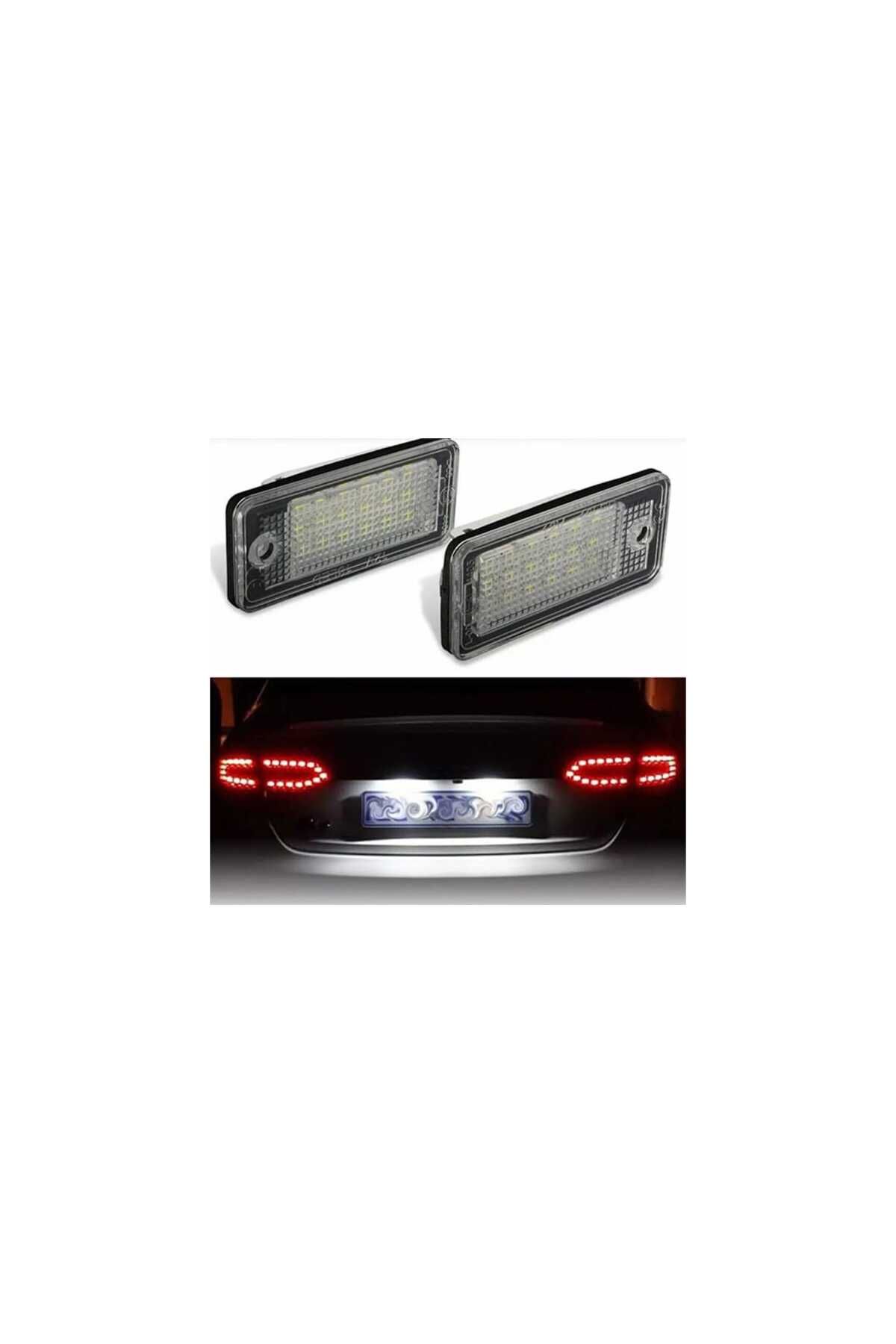 AUTOREY-Lumini LED dedicate pentru numărul de înmatriculare pentru Audi A3, A4 B6 /B7, A6 4F, Q7, A8 5