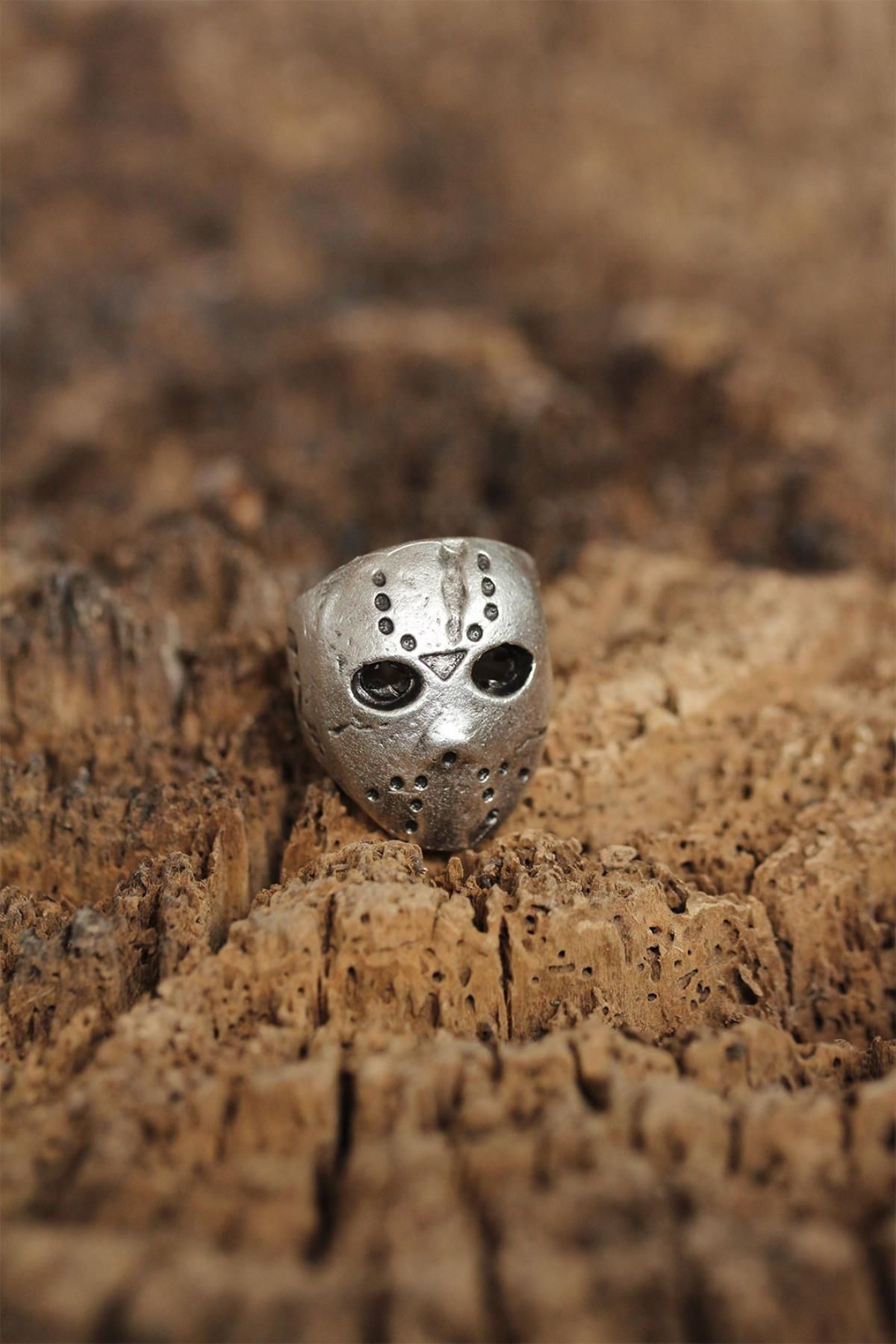 Celira Ayarlanabilir Jason Voorhees Maske Erkek Yüzük