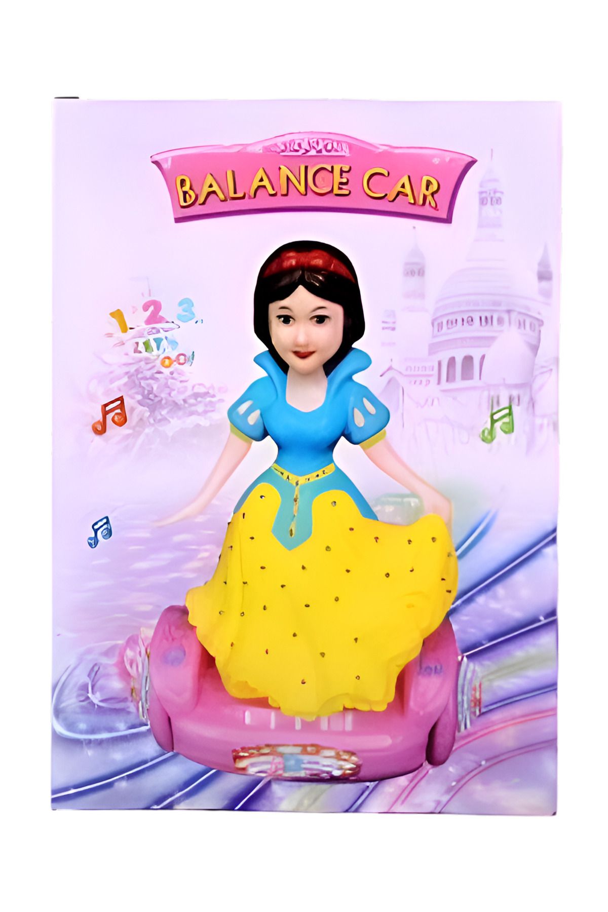 rexa-TEENA’S Snow White Balance Car Toy 3