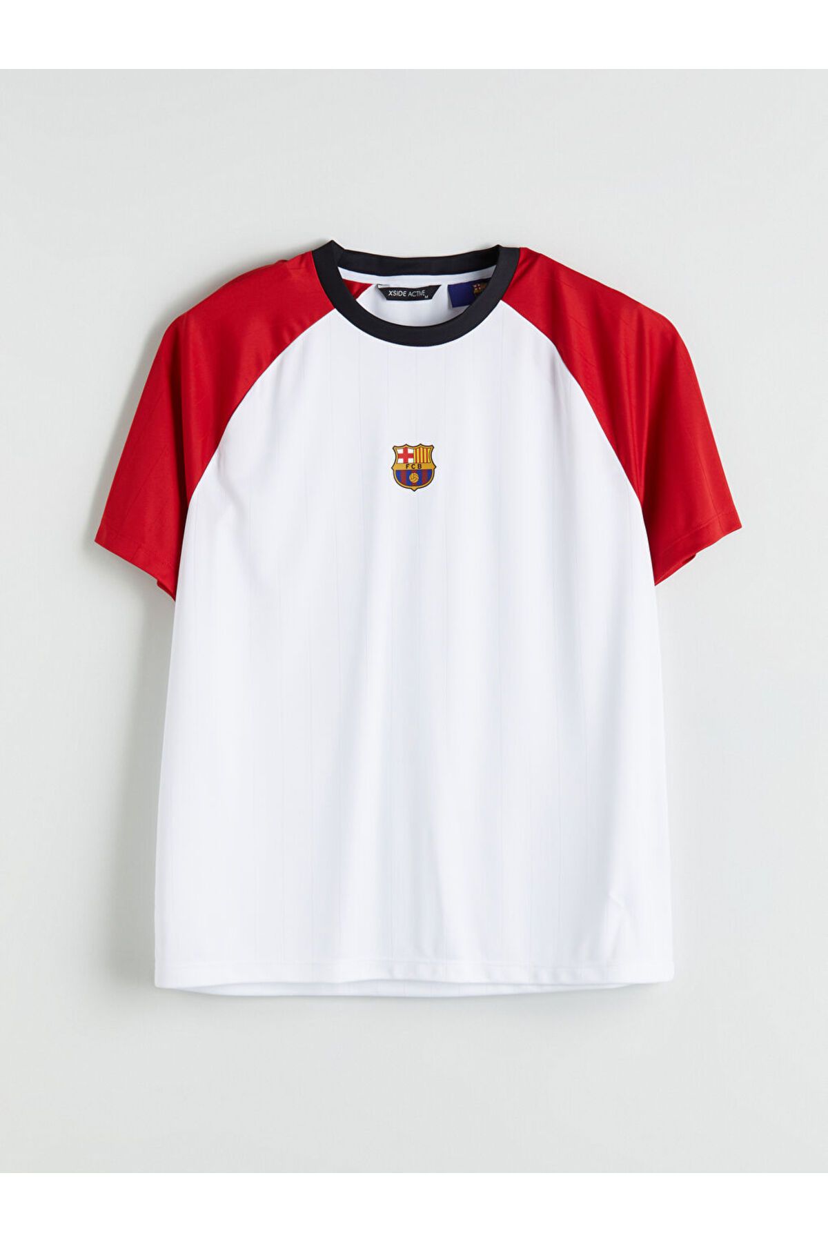 LC Waikiki Yeni Sezon Bisiklet Yaka Barcelona Baskili Erkek Taraftar Tisort - S5NP35Z8