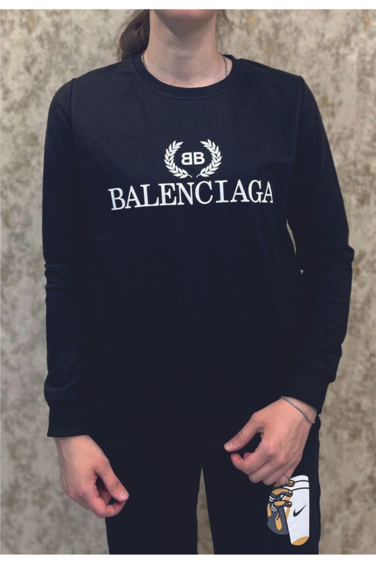 MAK sweatShirt Siyah