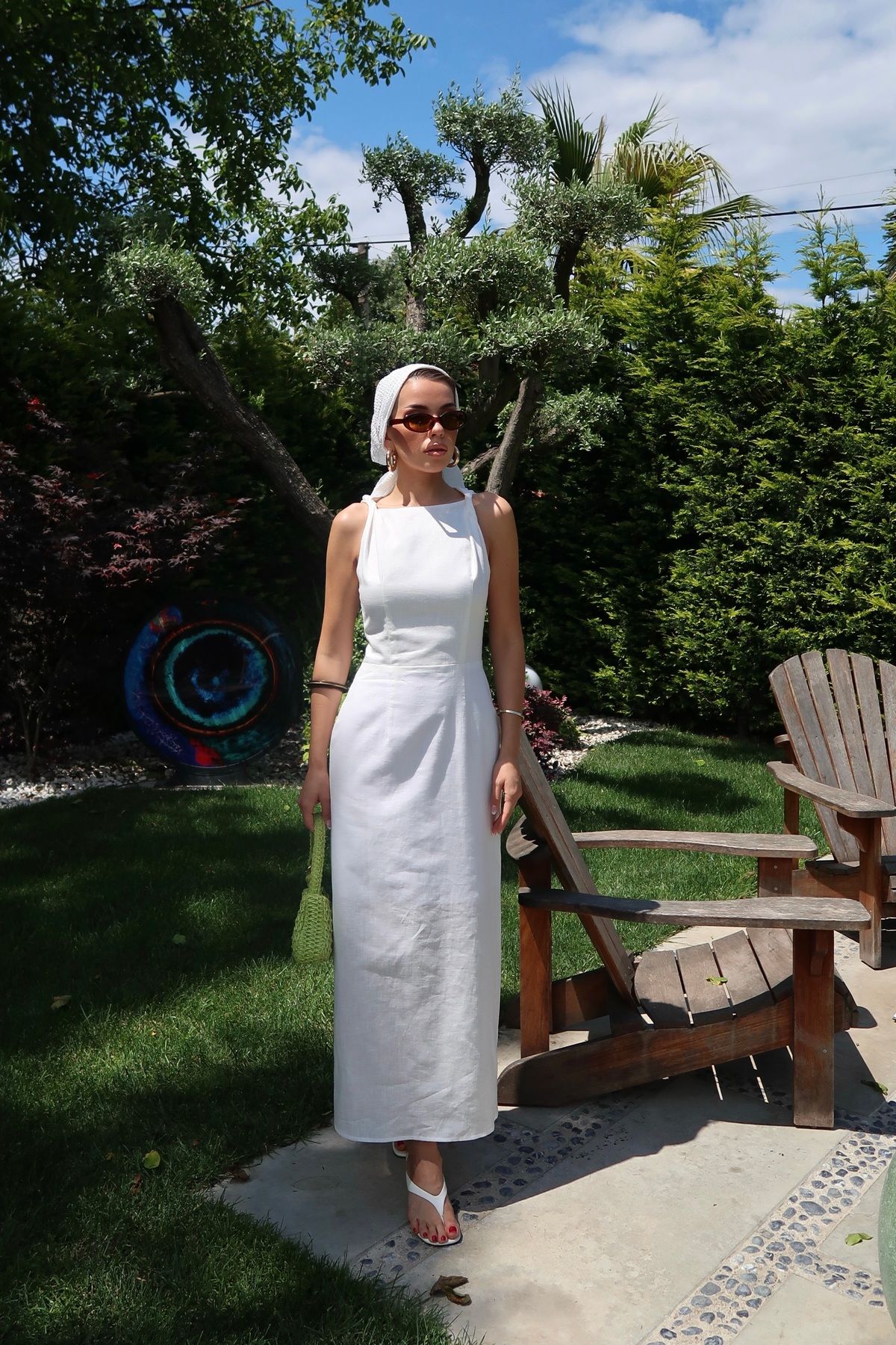 Swass Palma Summer Donna Elbise Beyaz