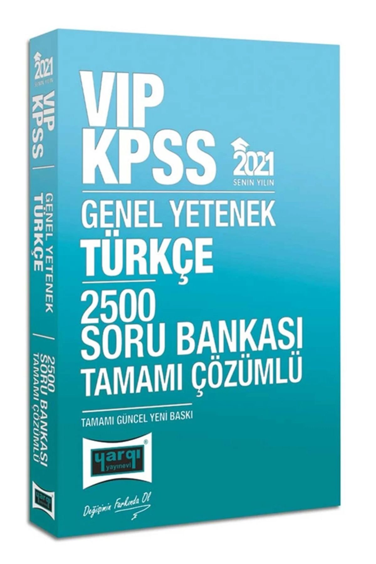 Altınpost Yayınları 2021 KPSS VIP Türkçe Tamamı Çözümlü 2500 Soru Bankası