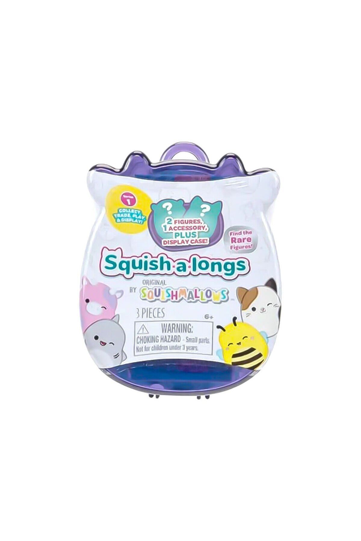 NECO TOYS AL0048 Squish a longs 2 Figür + Yüzük Sür-priz Paket Seri 1