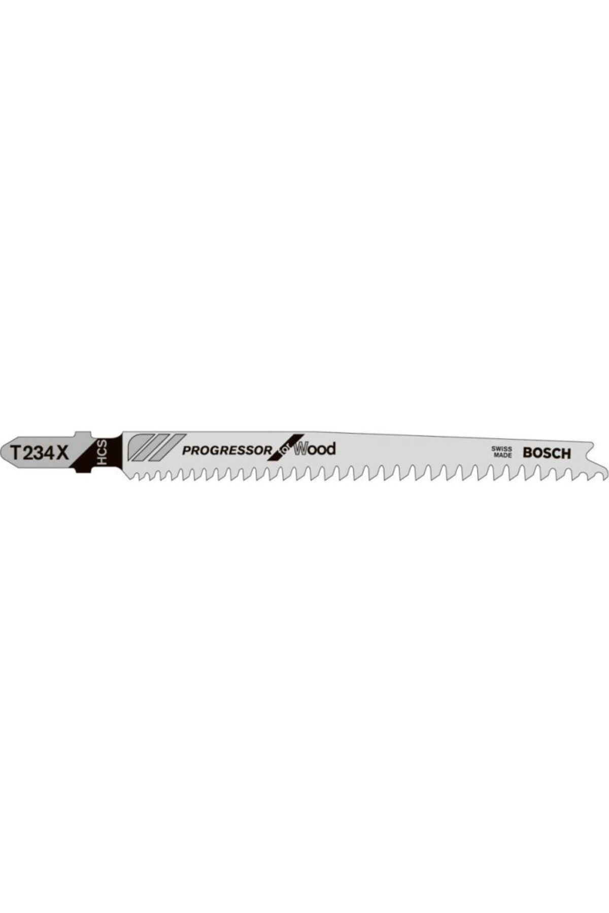 Bosch T234x Dekupaj Bıçağı Progreforwood Tekli