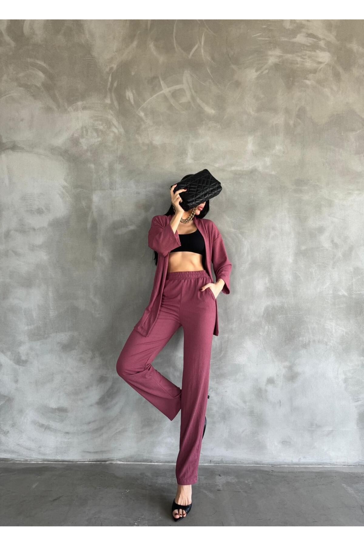 RESSHO Mor Kimono Takım