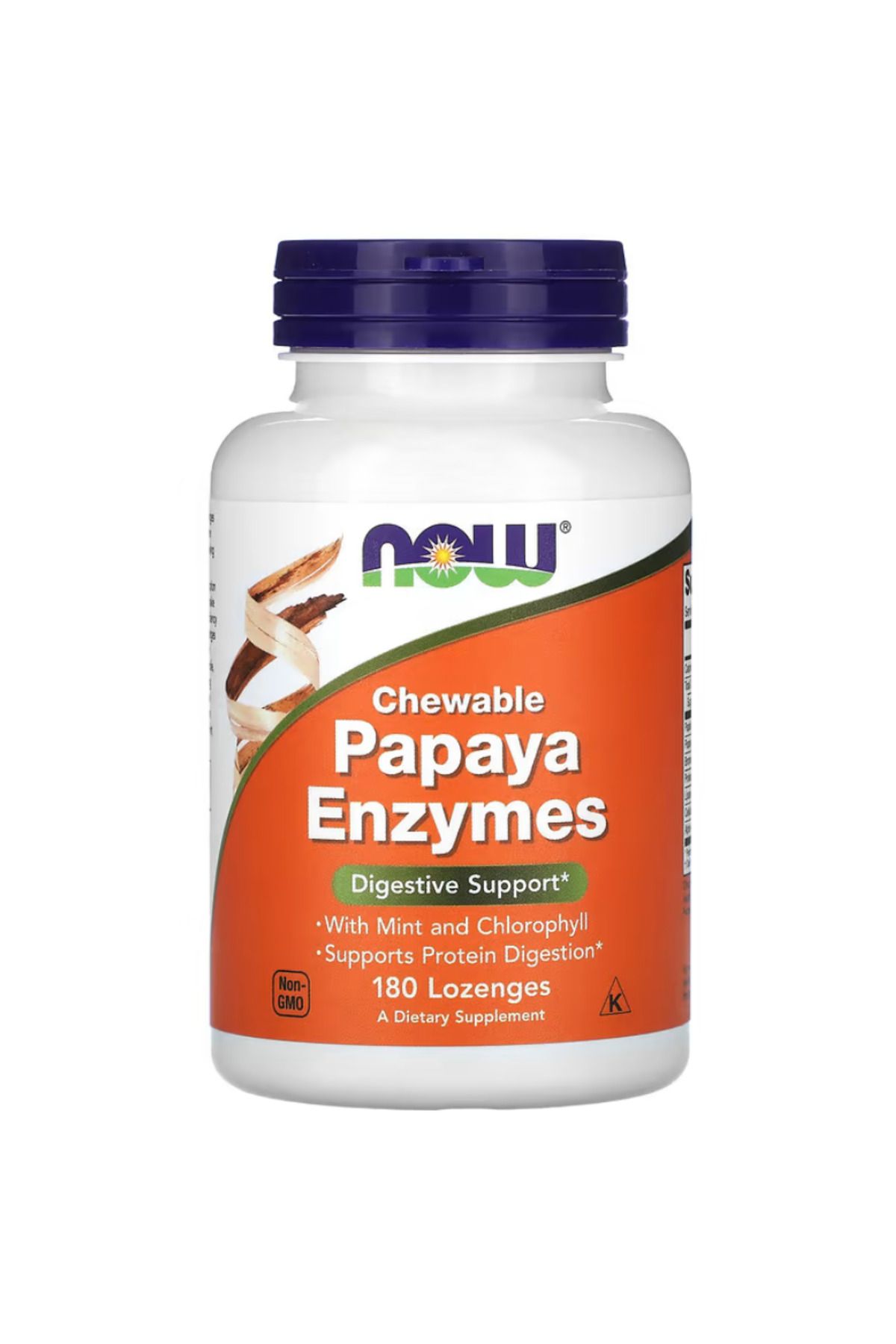 Now Foods , Chewable Papaya Enzymes, 180 Lozenges