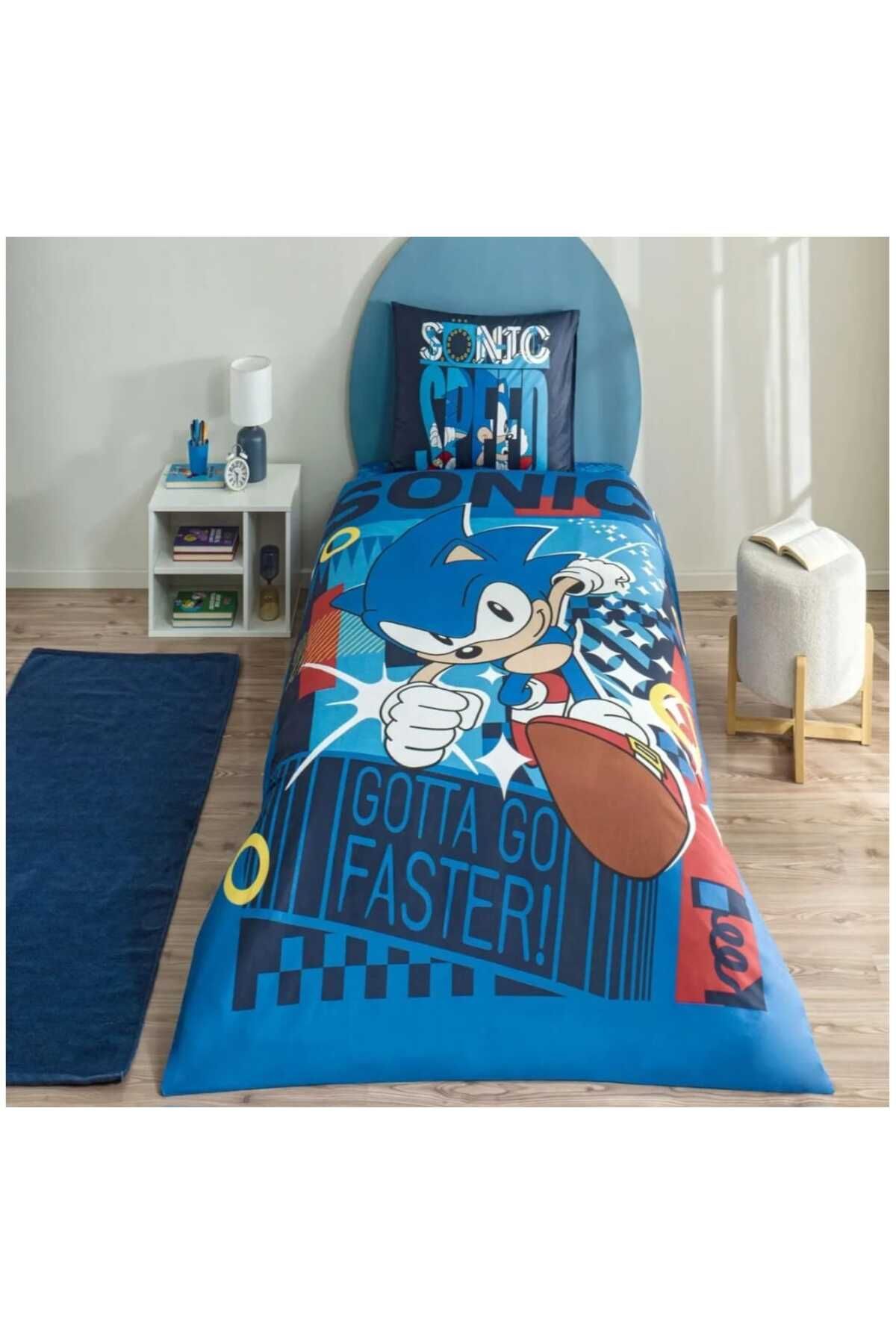 Taç TAÇ LİSANSLI SUPER SONIC CLASSIC TEK KİŞİLİK NEVRESİM TAKIMI