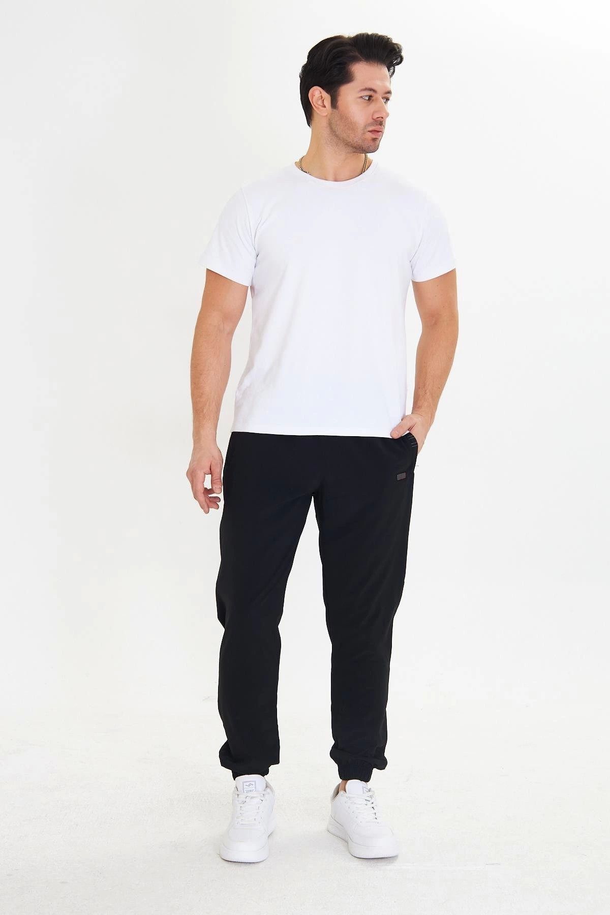 Modafiks FM 2663 Erkek Eşofman Altı - Siyah - XL