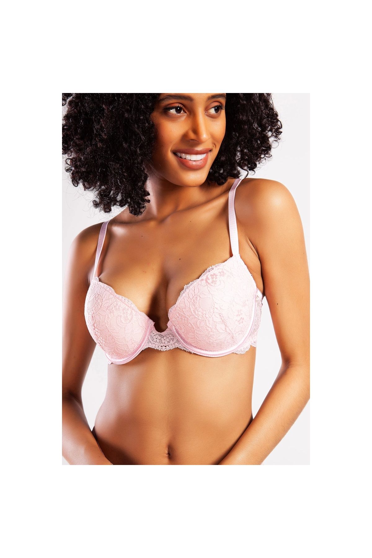 Marsilyan Golshan G.Colors Balconette Foam Push Up Bra, Açık Pembe Konforlu ve Şık Sütyen