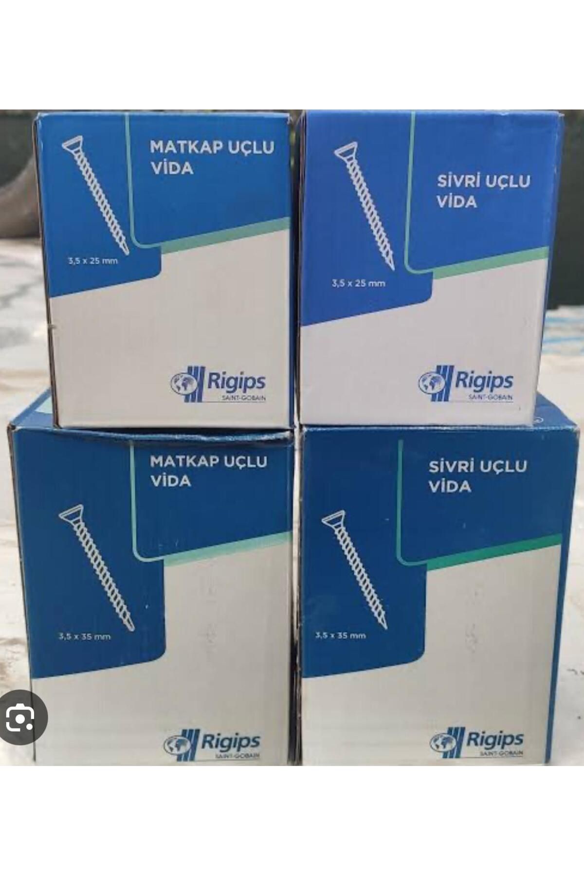 RİGİPS SAINT GOBAIN Rigips Matkap Uçlu 3.5*25 mm Alçıpan Vidası 1000 adet